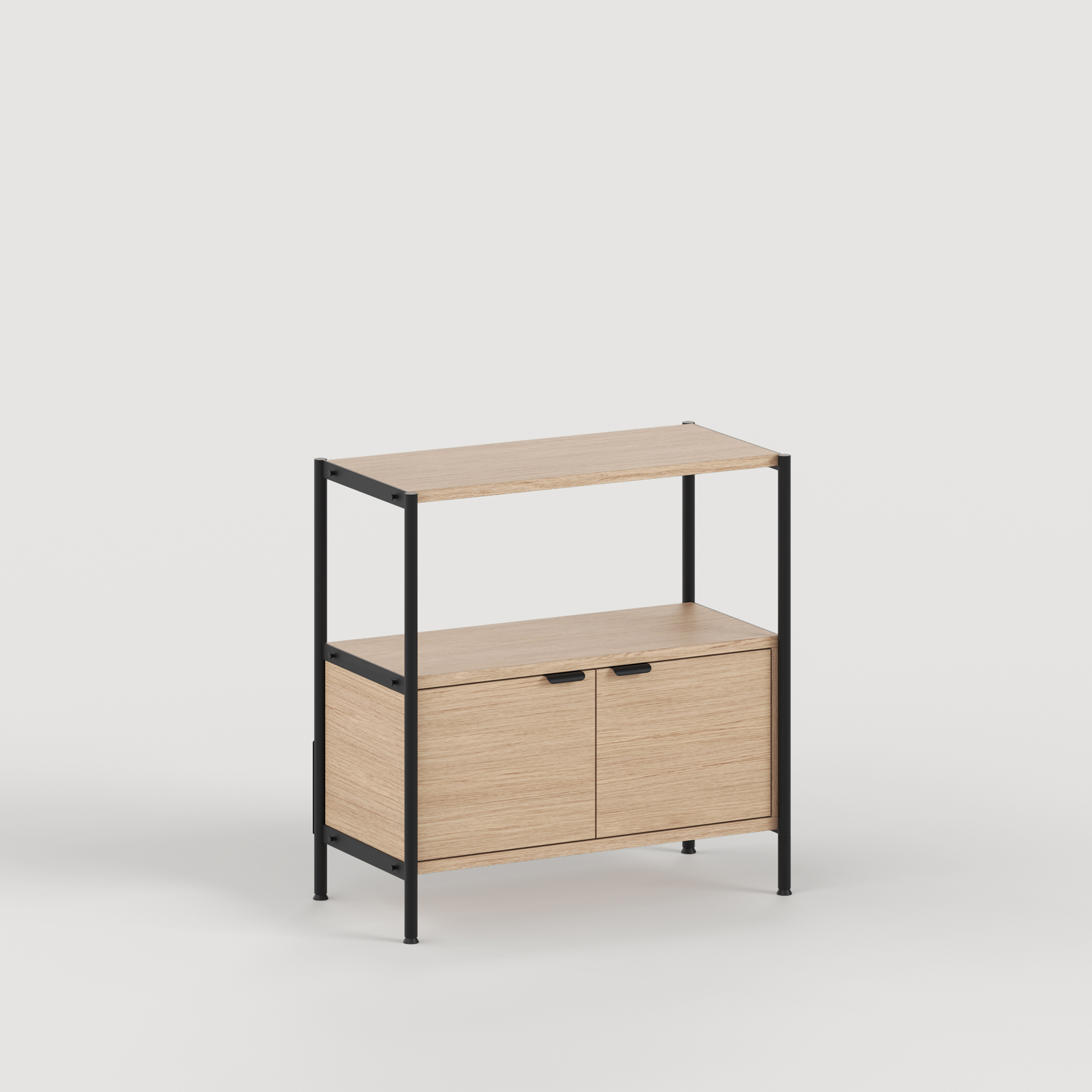 Regal UNIT - H75 bis 85 x B84cm - öko-zertifiziertes Holz
