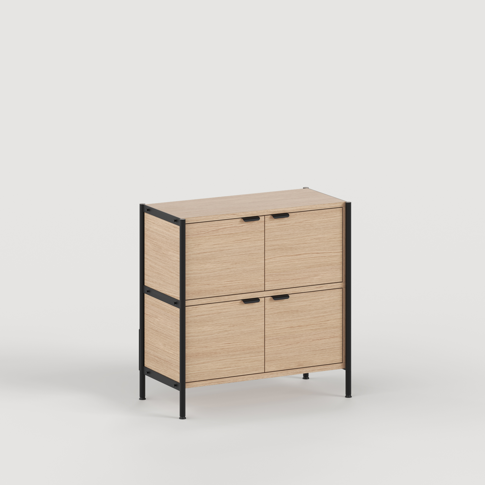 Regal UNIT - H75 bis 85 x B84cm - öko-zertifiziertes Holz