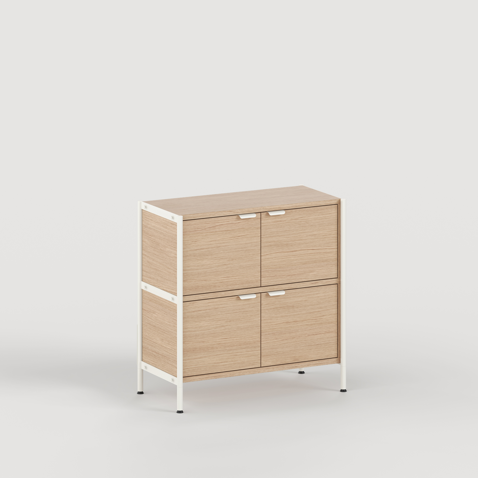 Regal UNIT - H75 bis 85 x B84cm - öko-zertifiziertes Holz