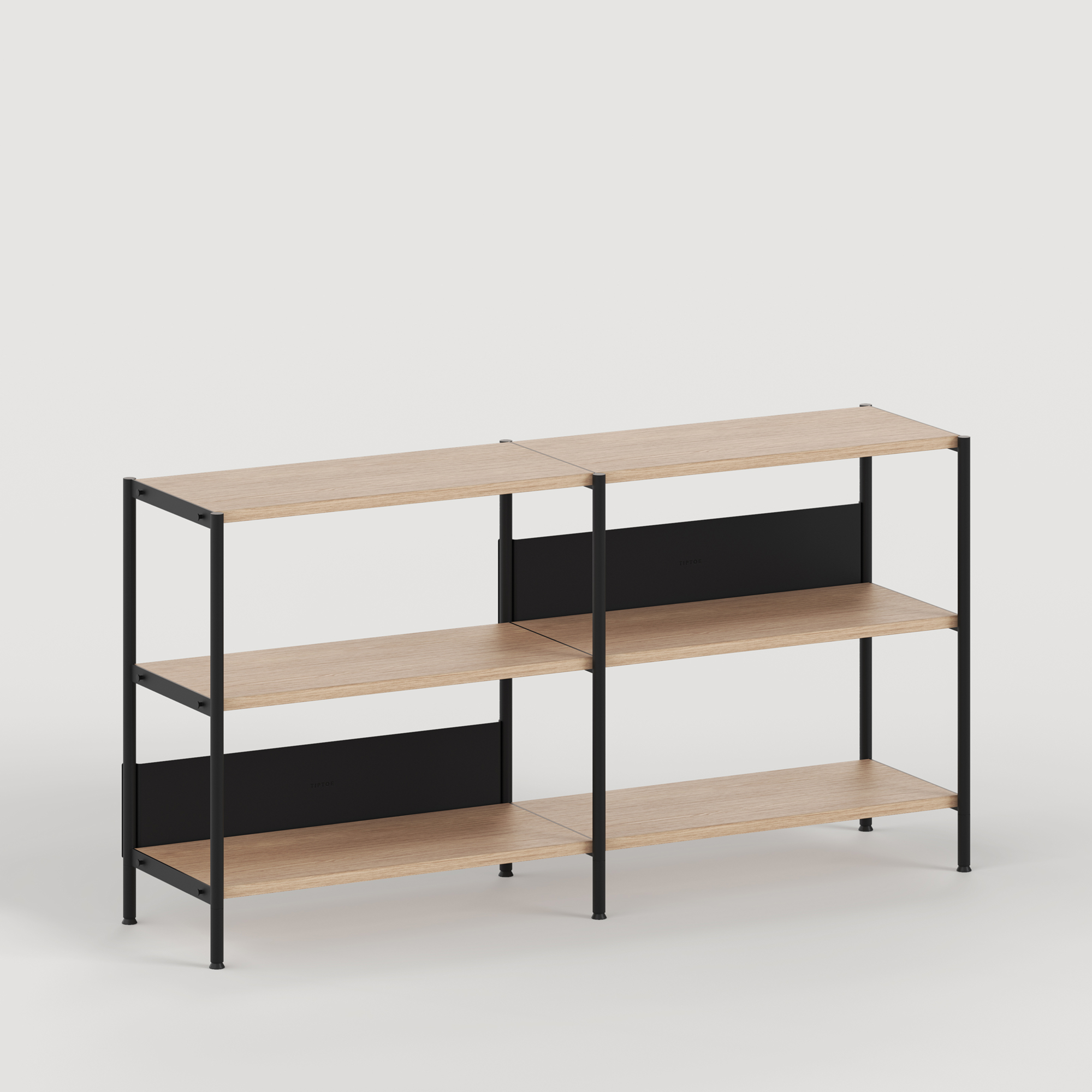 UNIT shelf - H75 to 85 x W164cm - eco-certified wood
