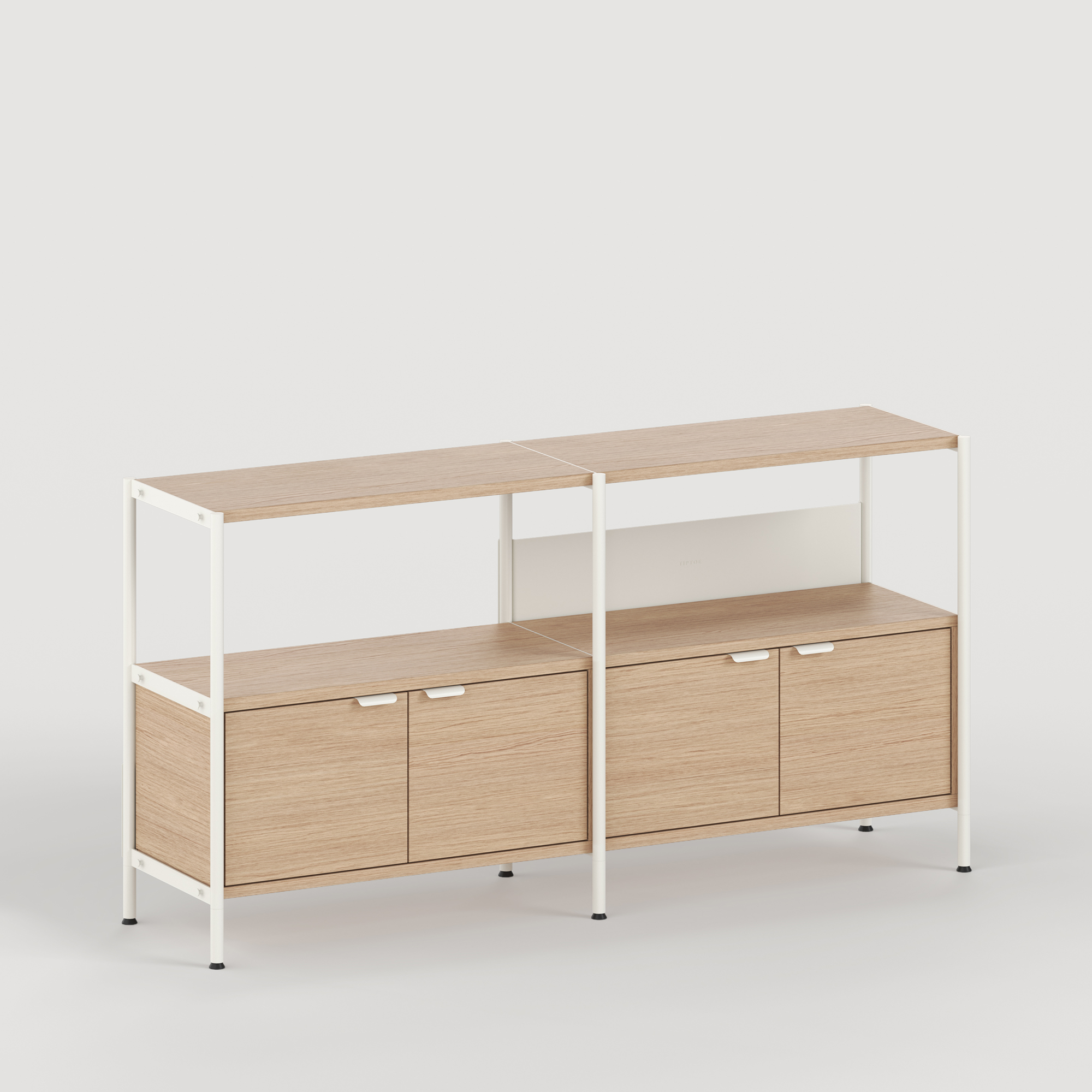 UNIT shelf - H75 to 85 x W164cm - eco-certified wood