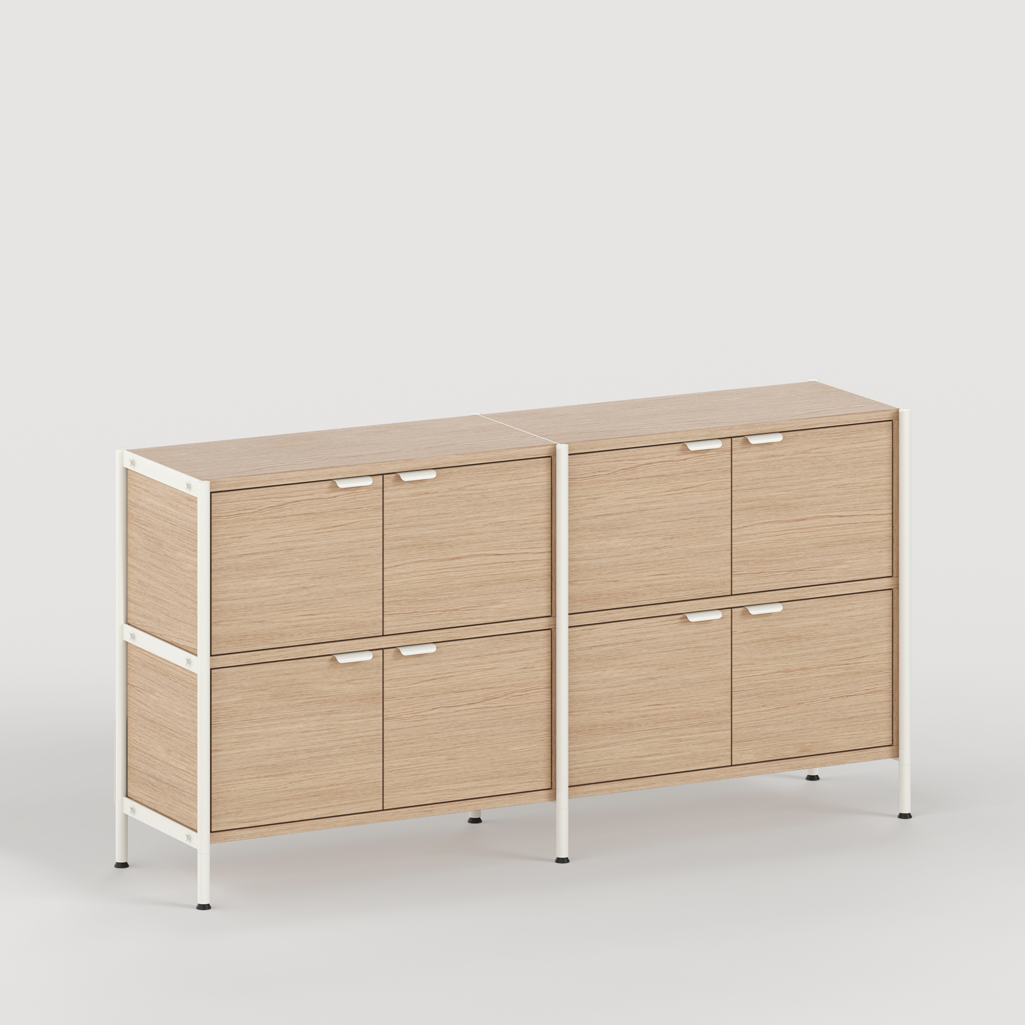 UNIT shelf - H75 to 85 x W164cm - eco-certified wood