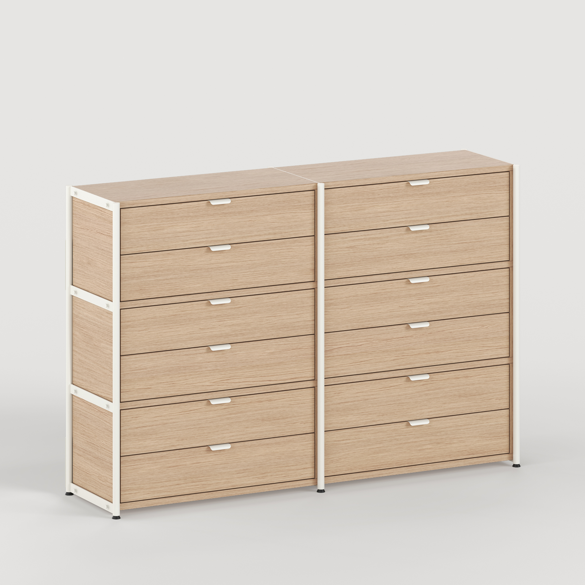 UNIT shelf - H110 x W164cm - eco-certified wood