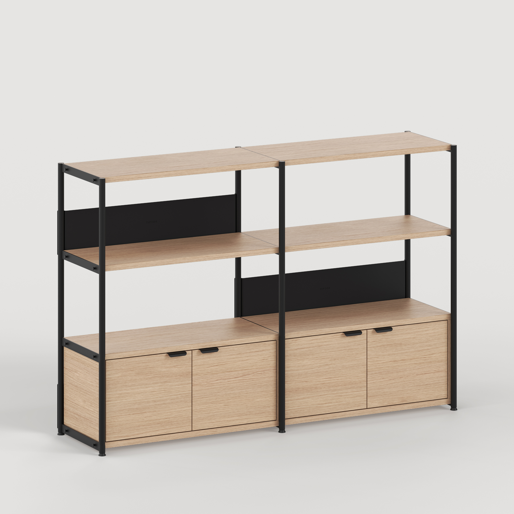UNIT shelf - H110 x W164cm - eco-certified wood