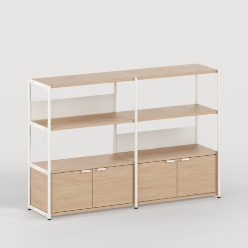 UNIT shelf - H110 x W164cm - eco-certified wood