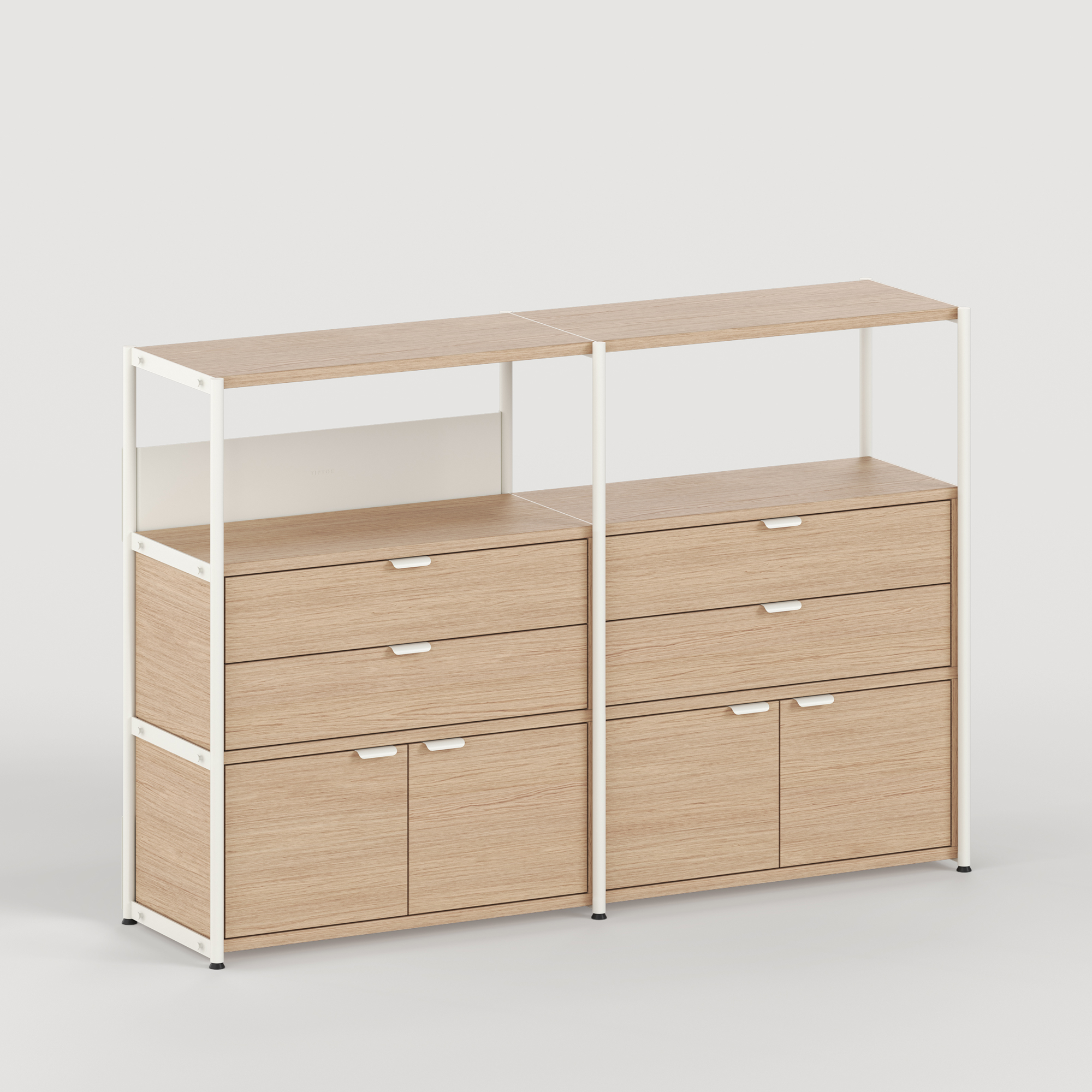 UNIT shelf - H110 x W164cm - eco-certified wood