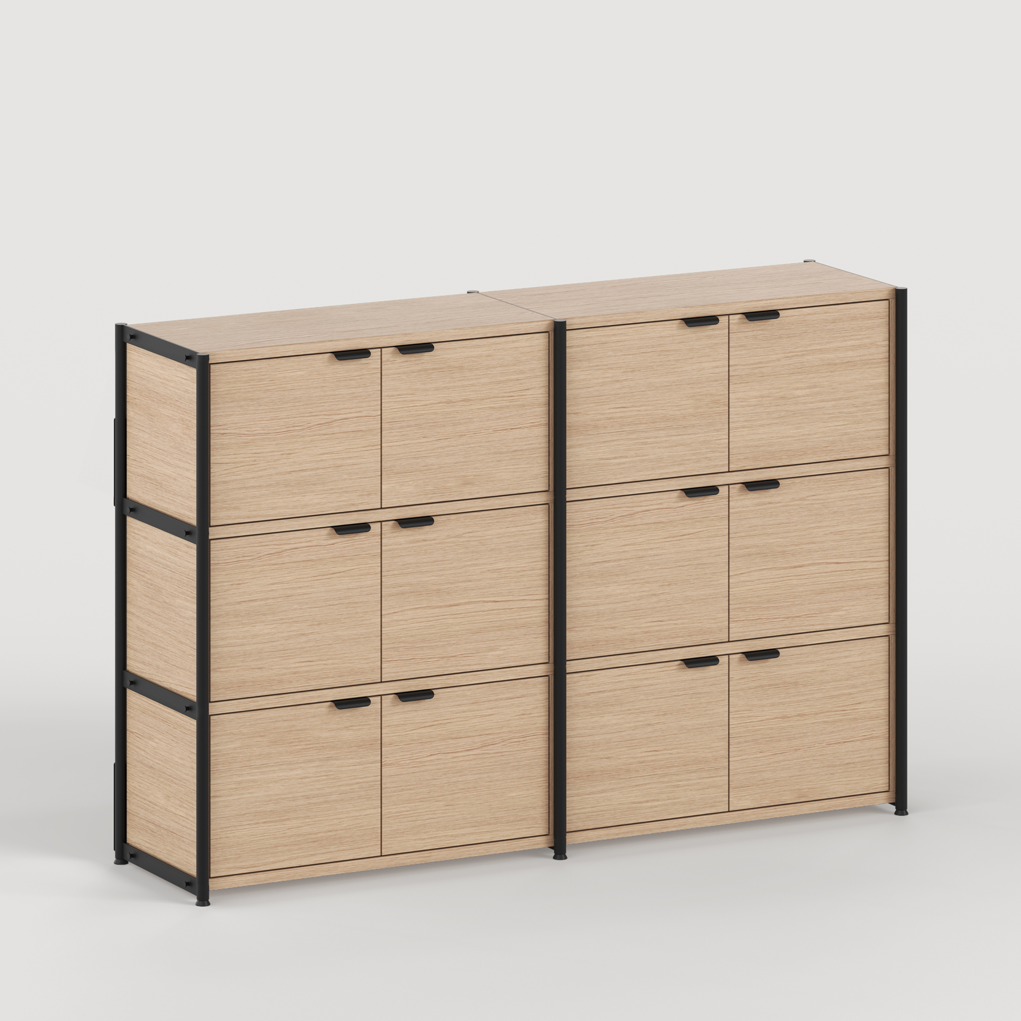UNIT shelf - H110 x W164cm - eco-certified wood