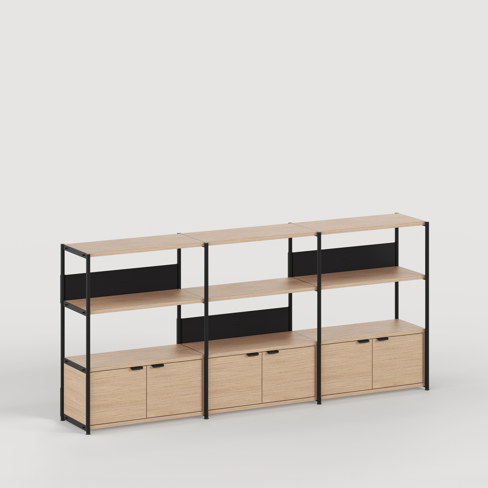 UNIT shelf - H110 x W244cm - eco-certified wood