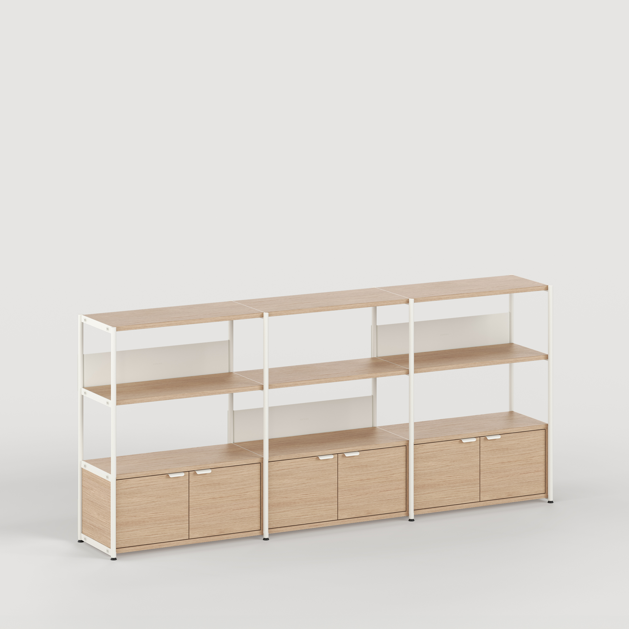 UNIT shelf - H110 x W244cm - eco-certified wood
