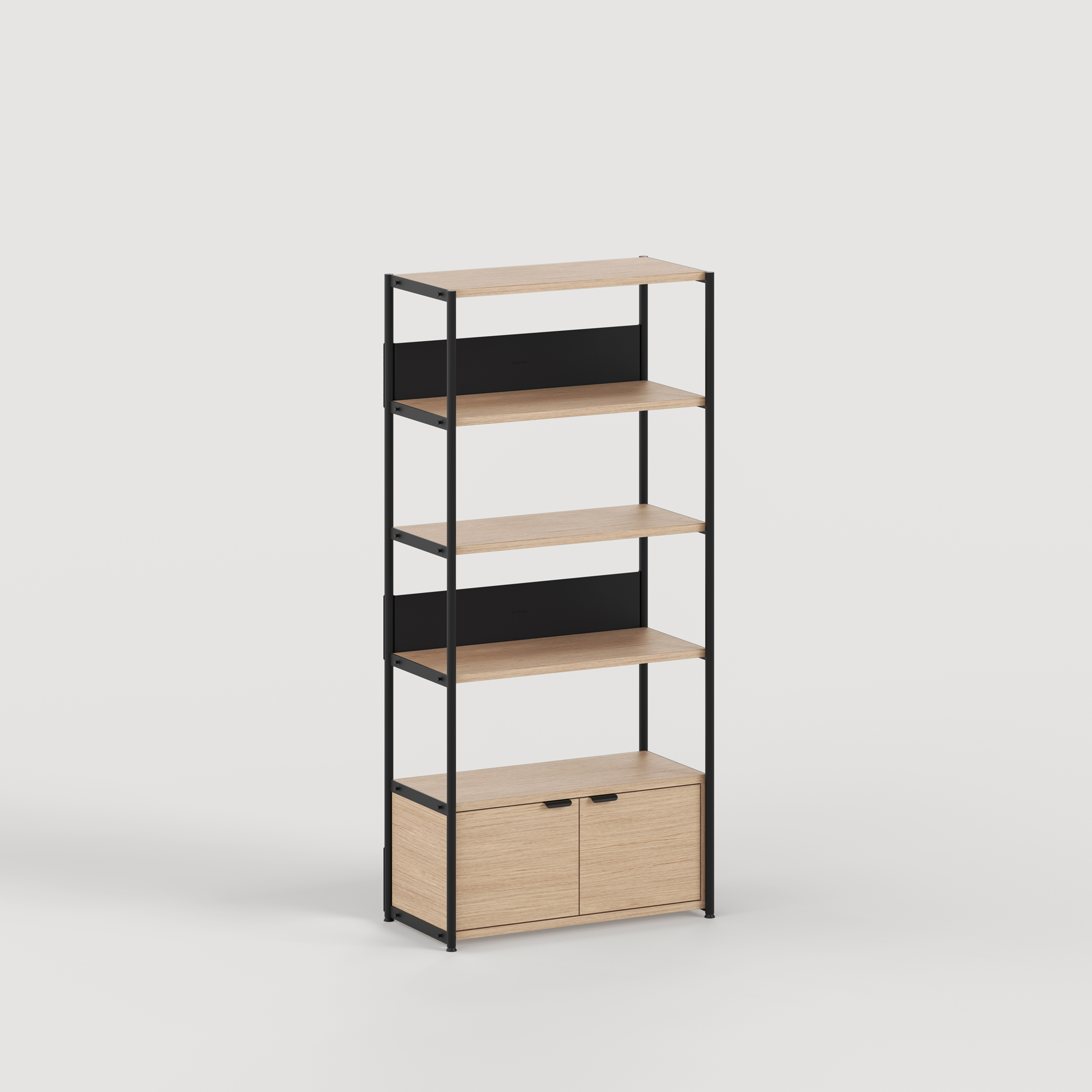 Regal UNIT - H180 x B84cm - öko-zertifiziertes Holz