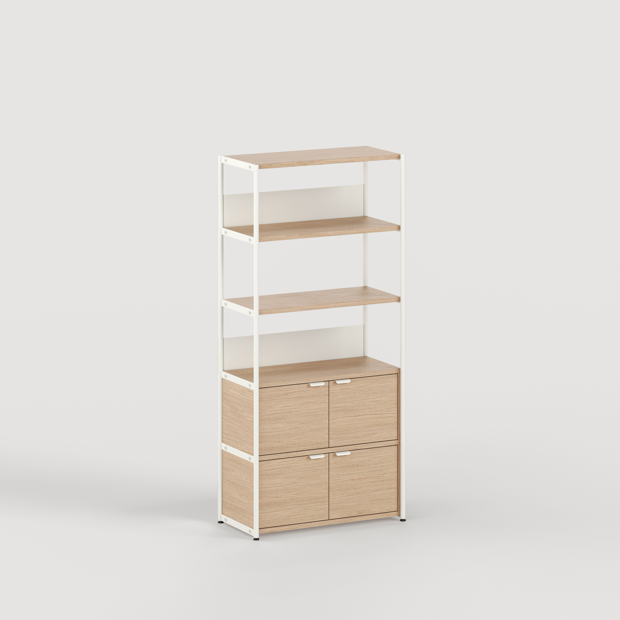 Regal UNIT - H180 x B84cm - öko-zertifiziertes Holz