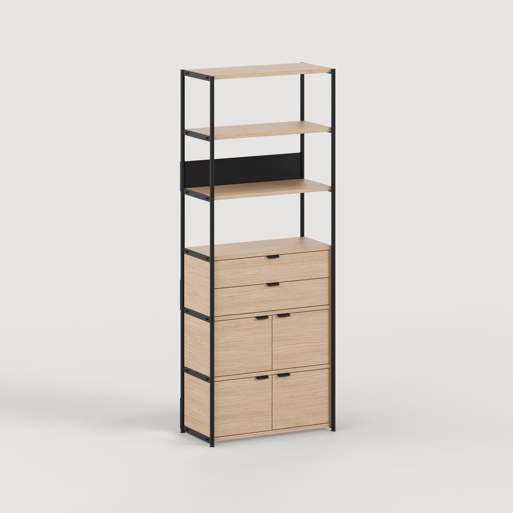 UNIT shelf - H215 x W84cm - eco-certified wood