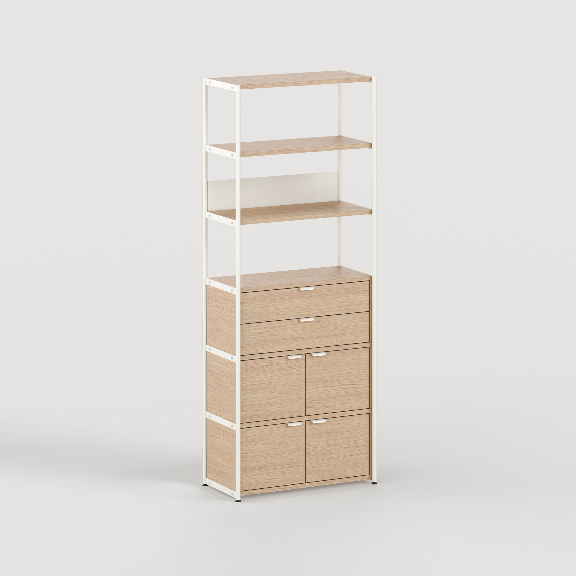 UNIT shelf - H215 x W84cm - eco-certified wood