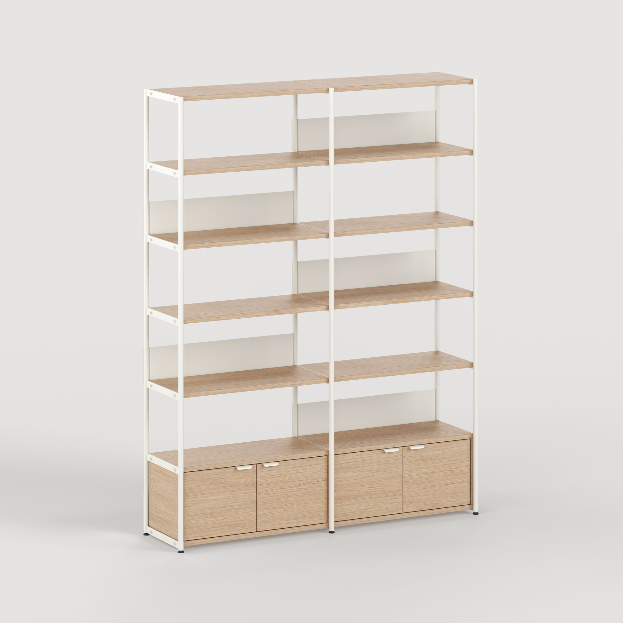 UNIT shelf - H215 x W164cm - eco-certified wood