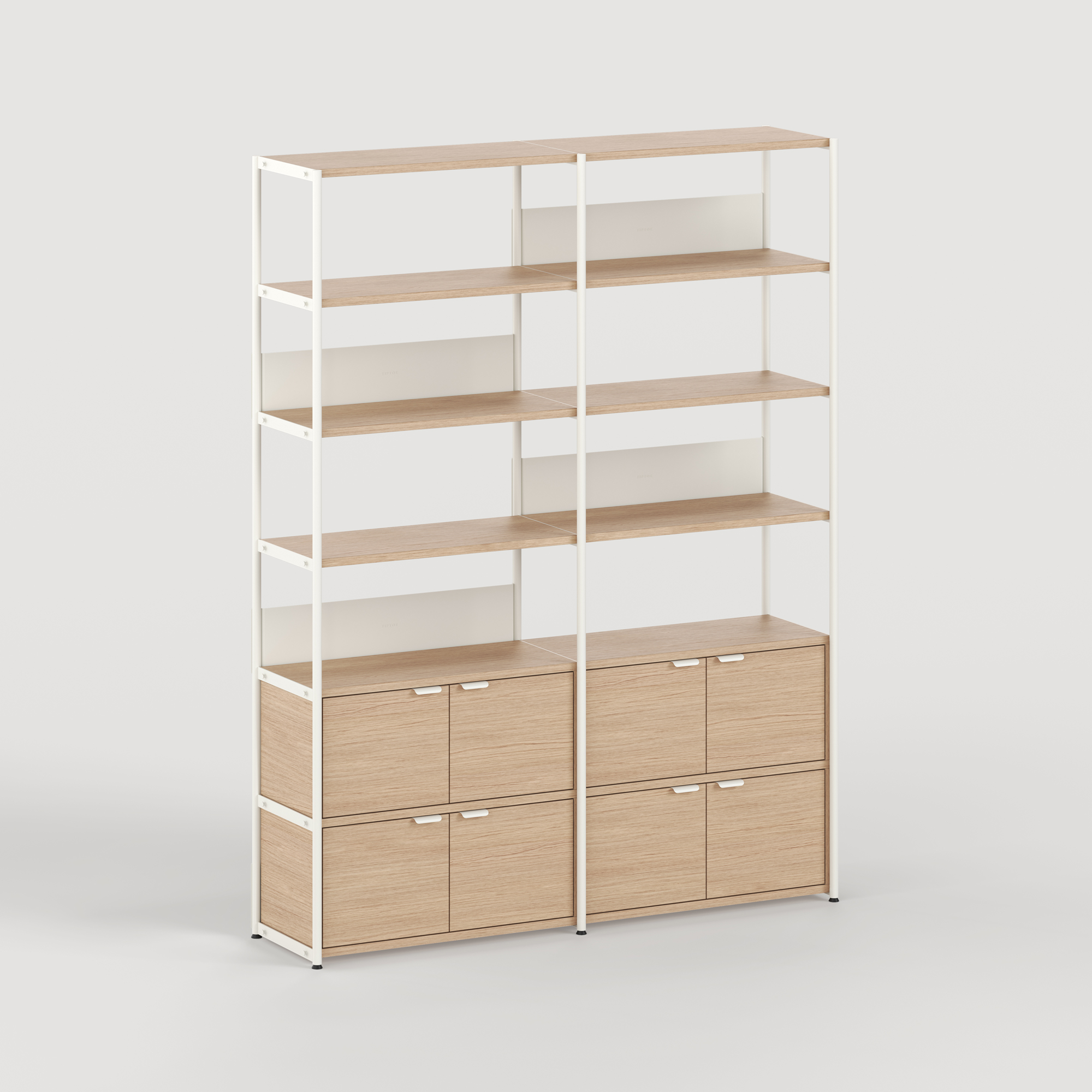 UNIT shelf - H215 x W164cm - eco-certified wood