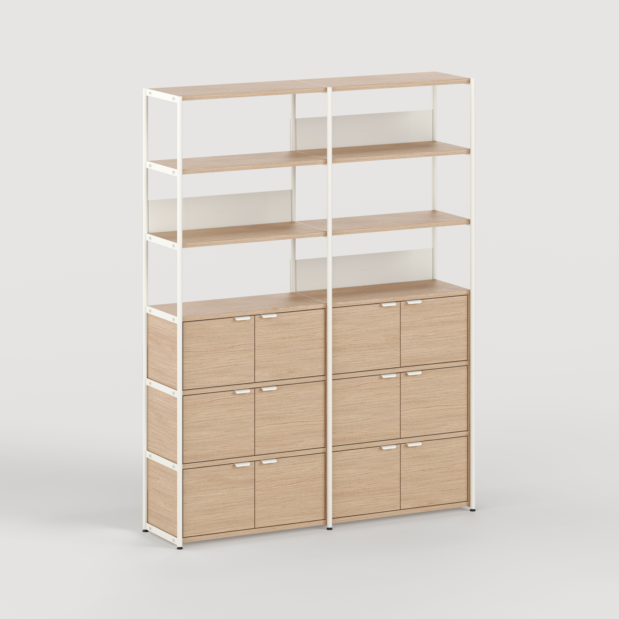 UNIT shelf - H215 x W164cm - eco-certified wood
