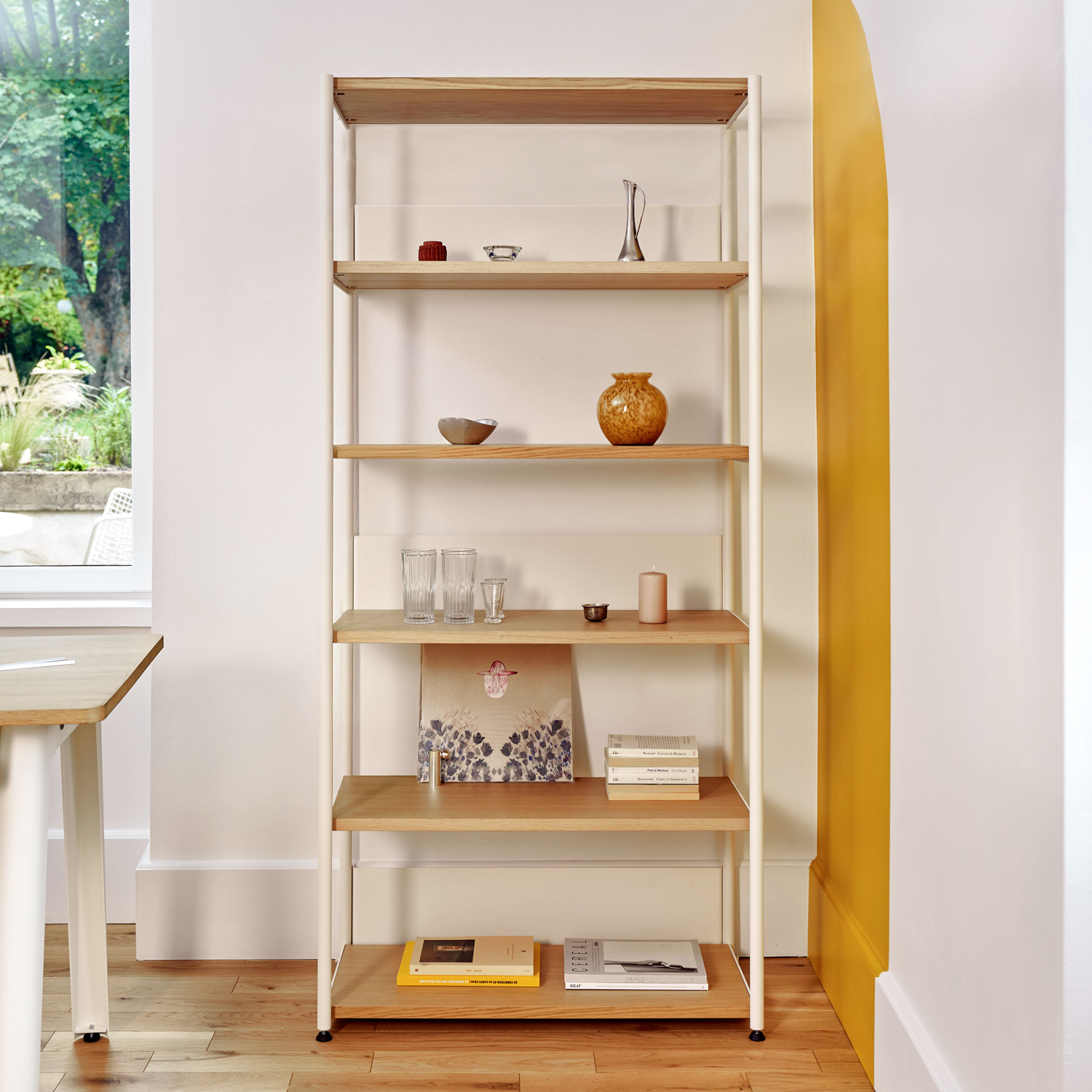 Regal UNIT - H180 x B84cm - öko-zertifiziertes Holz