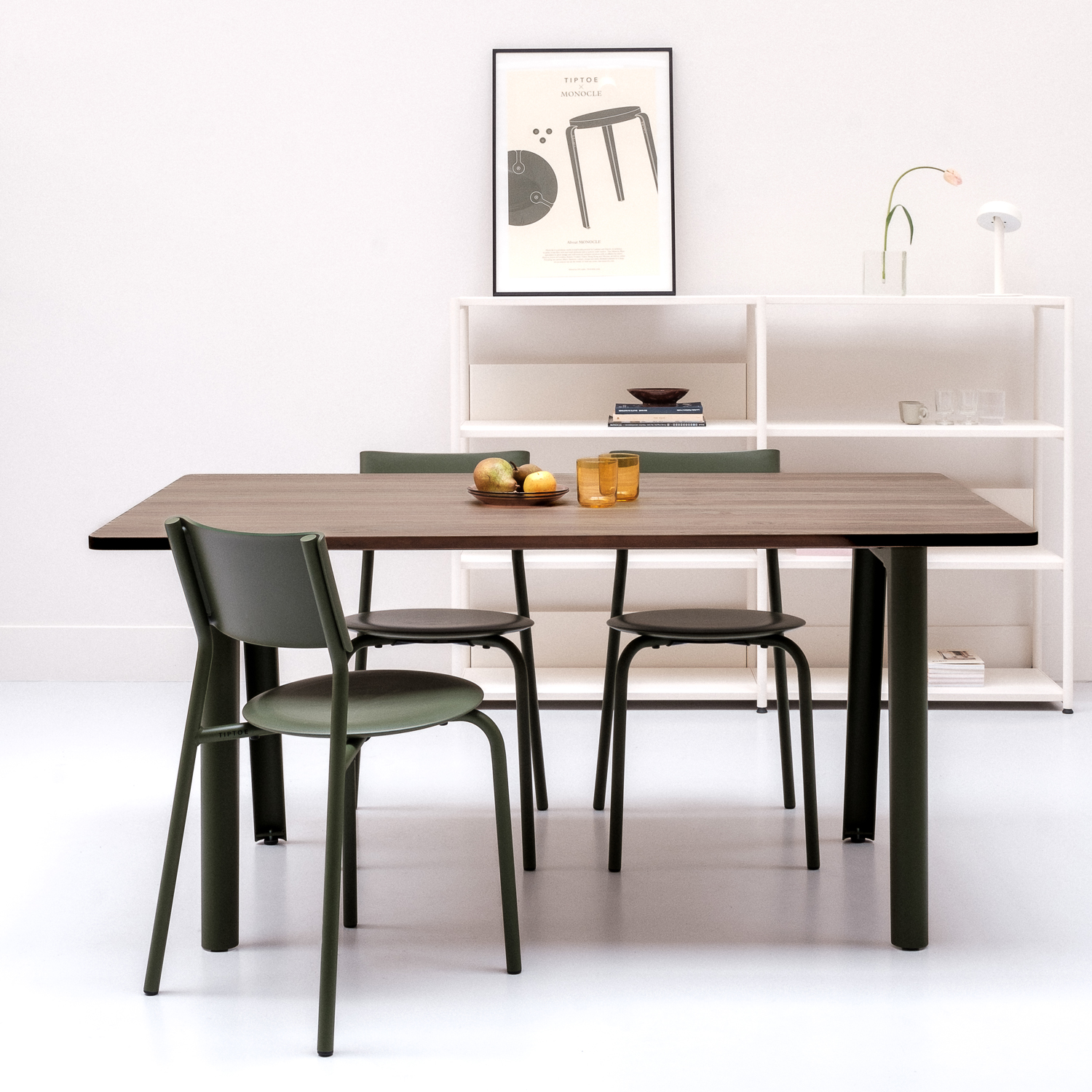 NEW MODERN dining table - eco-certified walnut