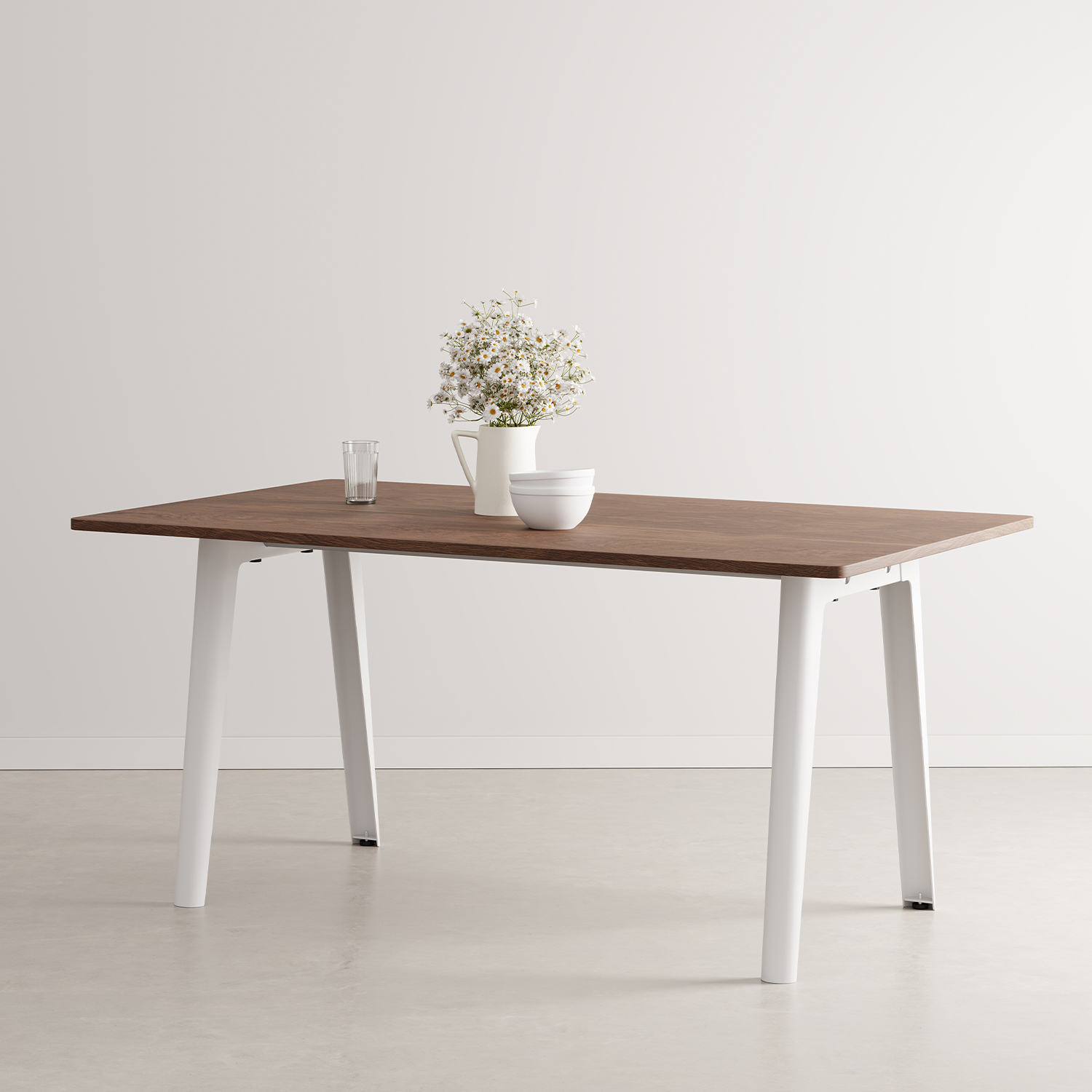 NEW MODERN dining table - eco-certified walnut