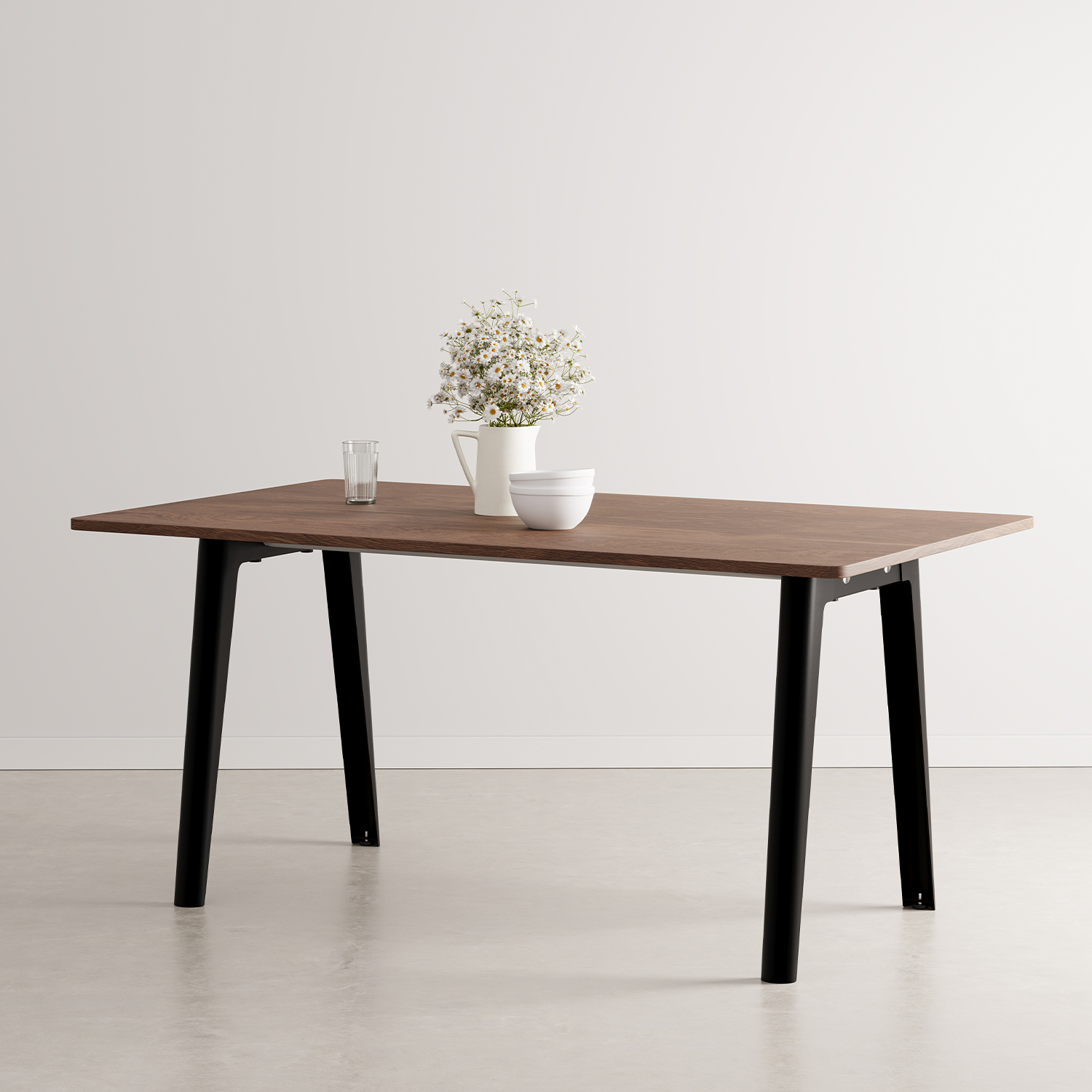NEW MODERN dining table - eco-certified walnut