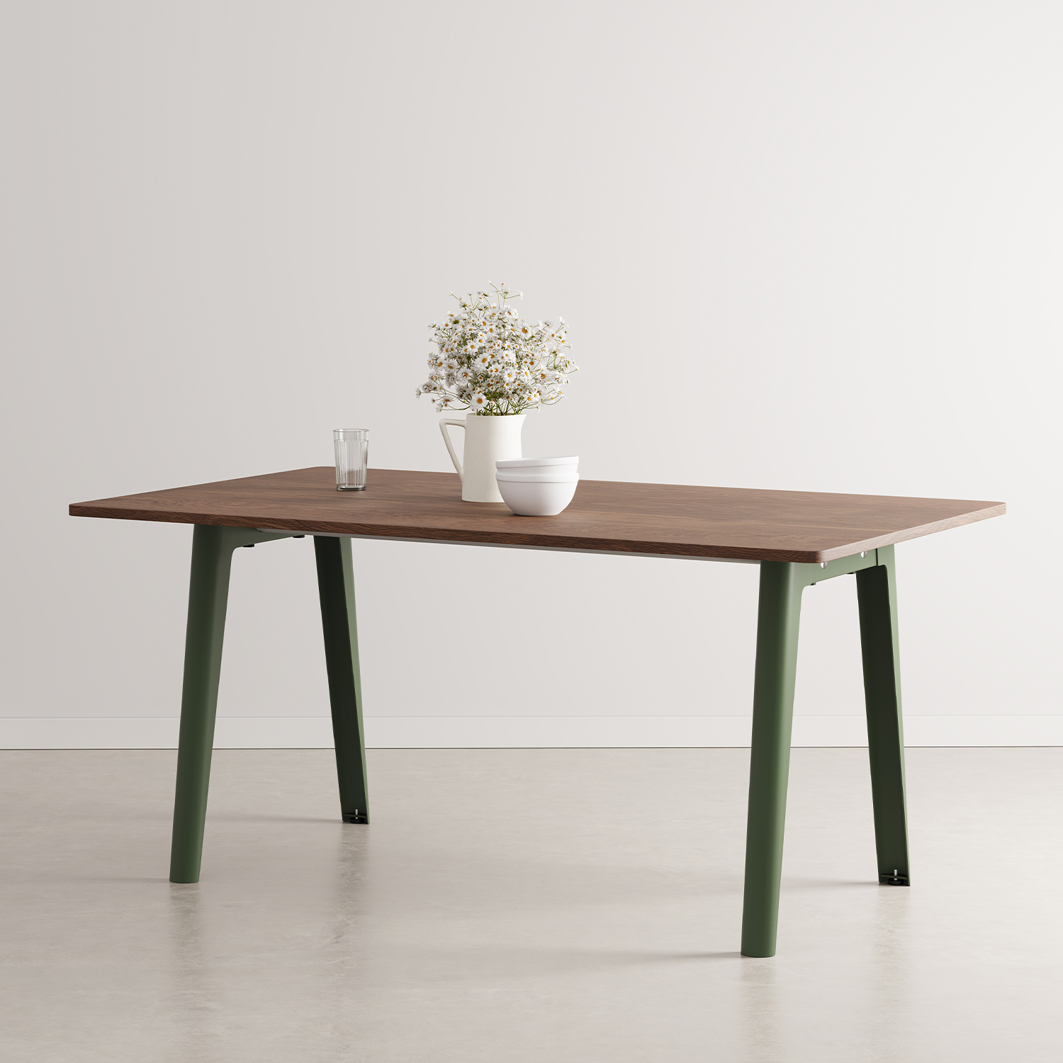 NEW MODERN dining table - eco-certified walnut