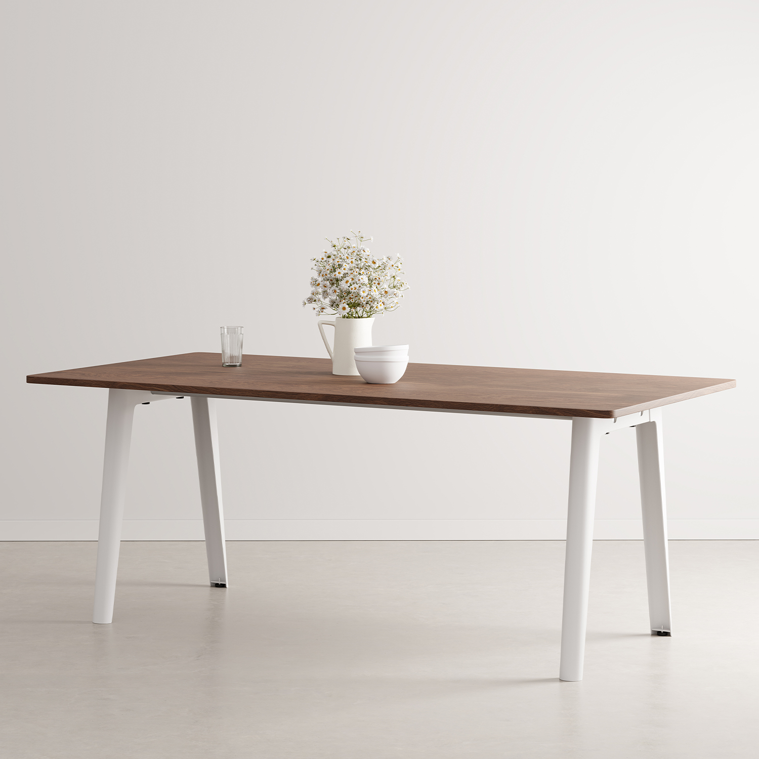 NEW MODERN dining table - eco-certified walnut