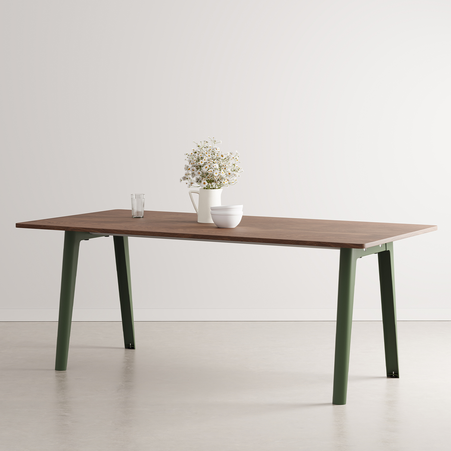 NEW MODERN dining table - eco-certified walnut