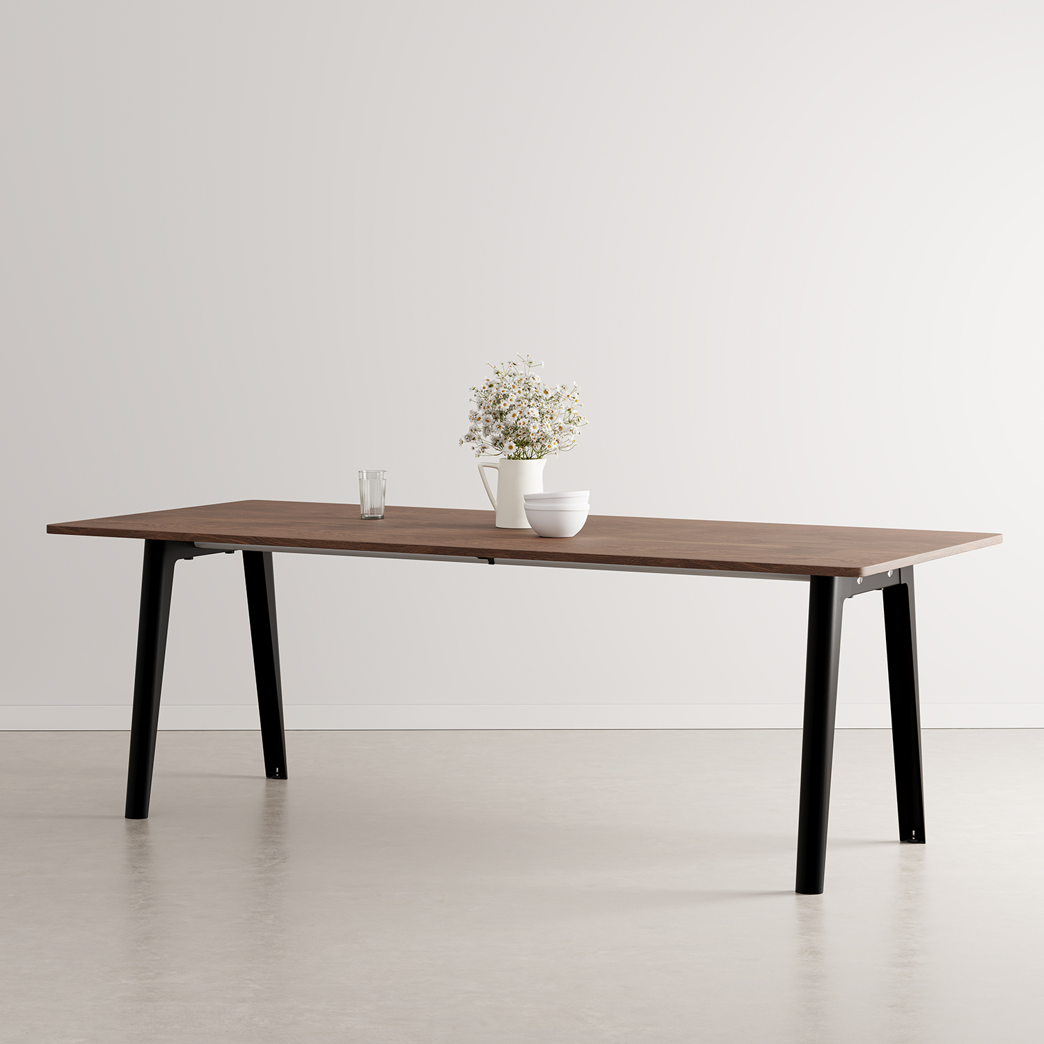 NEW MODERN dining table - eco-certified walnut