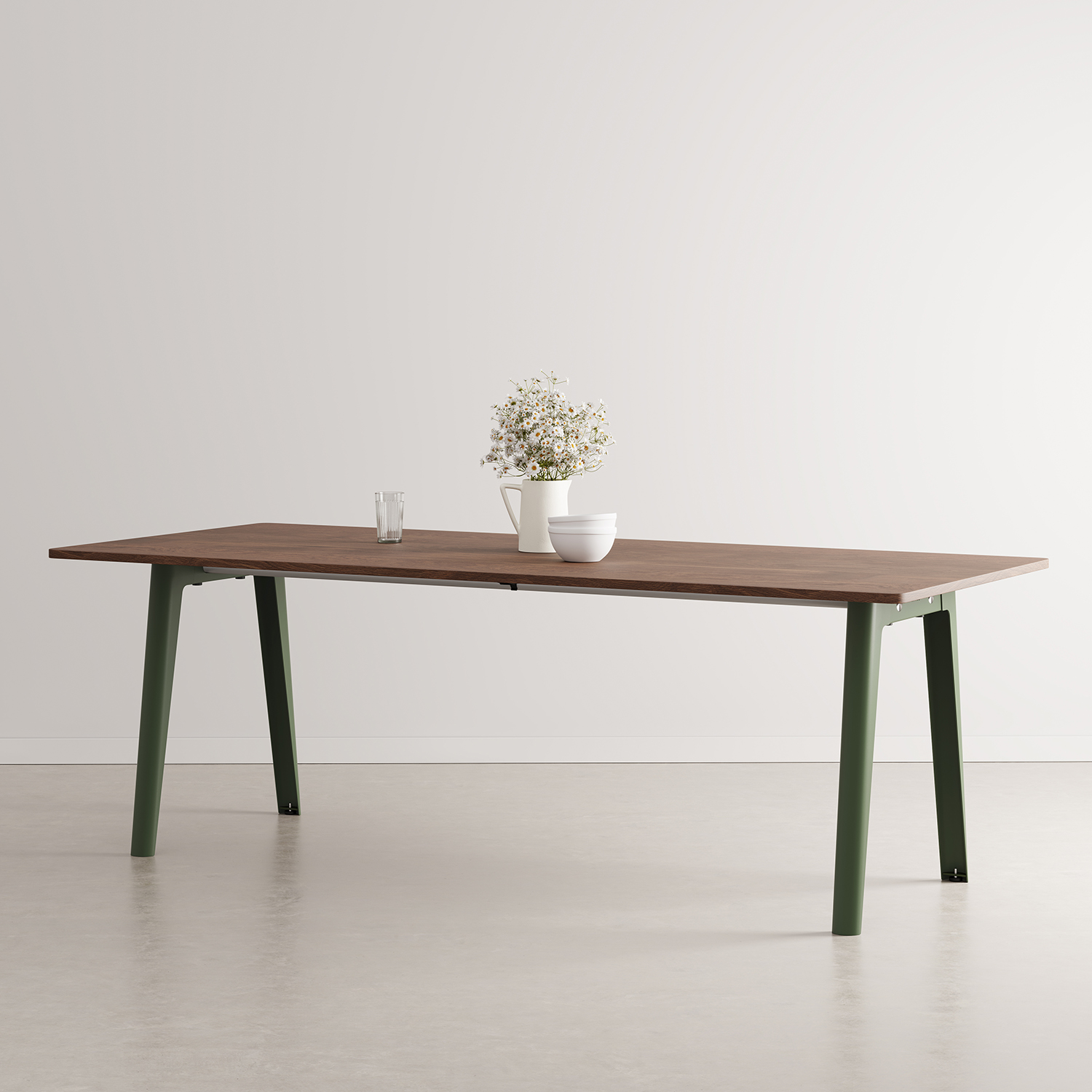 NEW MODERN dining table - eco-certified walnut