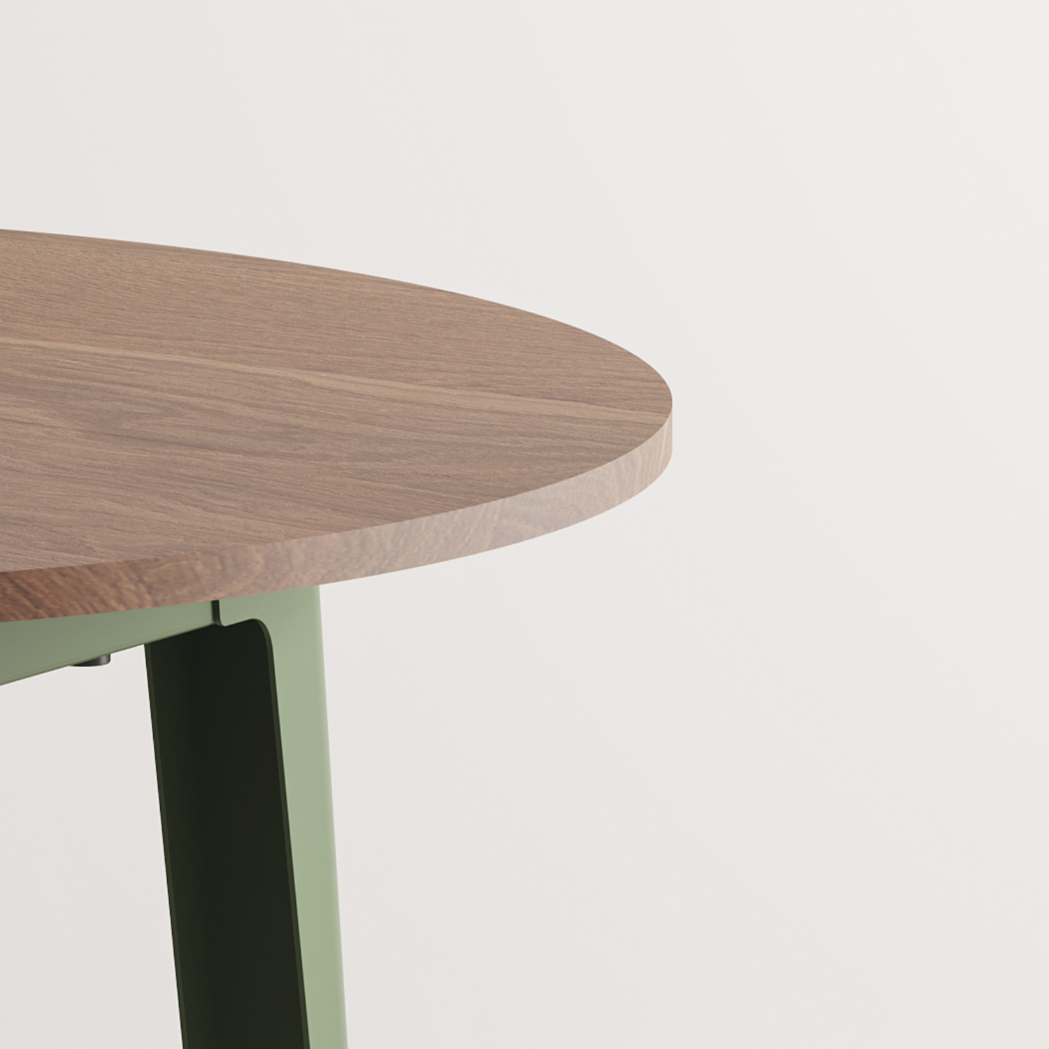 NEW MODERN round table Ø 110cm - eco-certified walnut