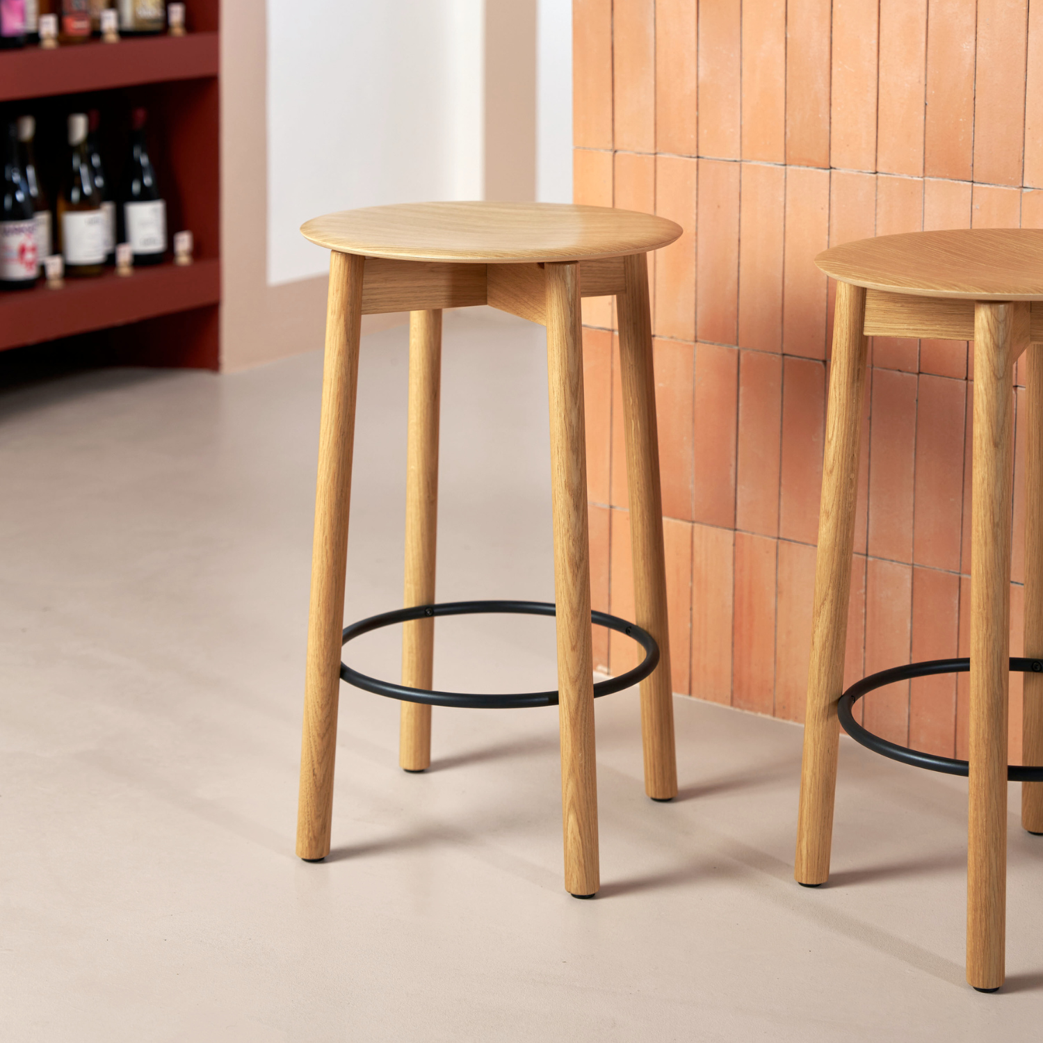Barhocker SSD full wood - öko-zertifiziertes Holz