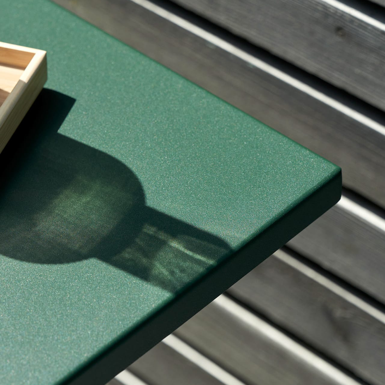 Outdoor-Bistrotisch MOKA - pulverbeschichteter Stahl