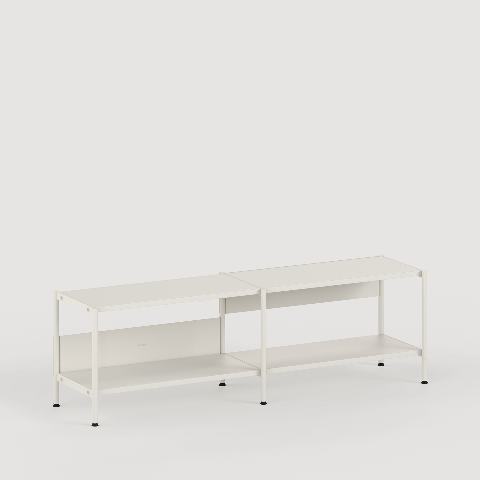 UNIT shelf - H40 to 50 x W164cm - powder-coated steel