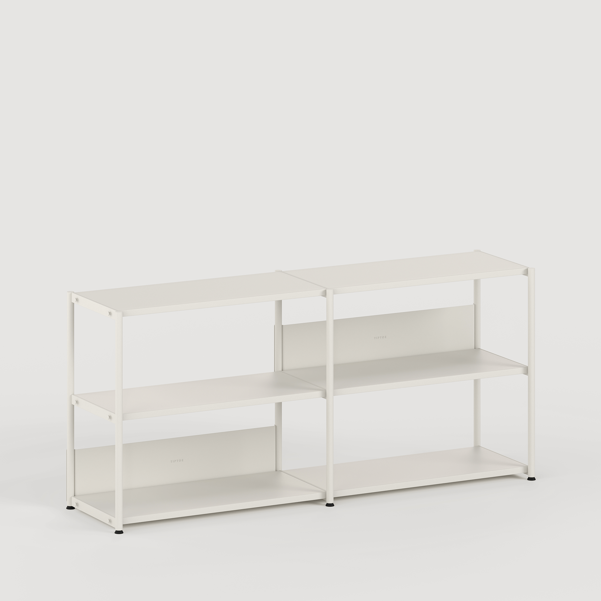 UNIT shelf - H75 to 85 x W164cm - powder-coated steel