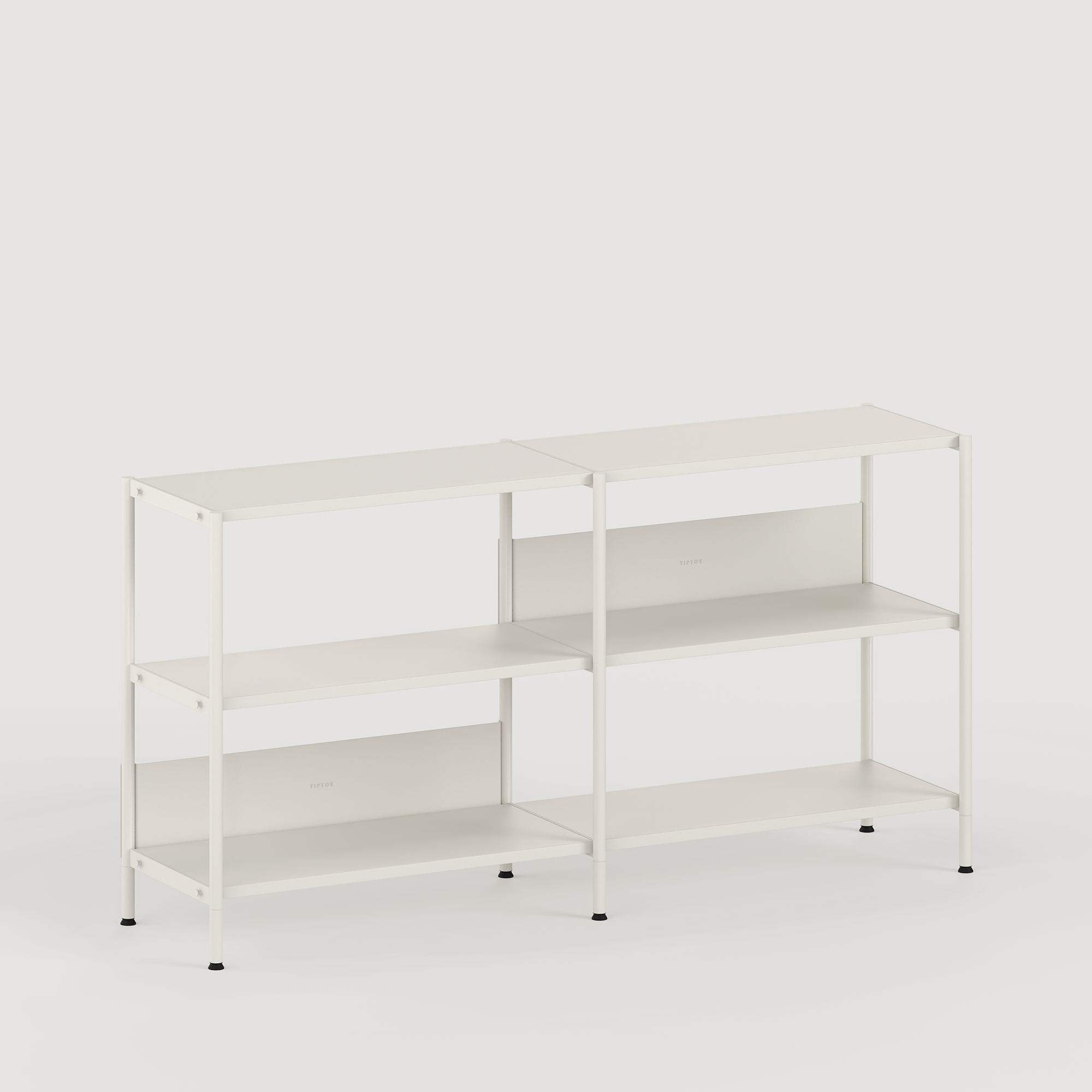 UNIT shelf - H75 to 85 x W164cm - powder-coated steel