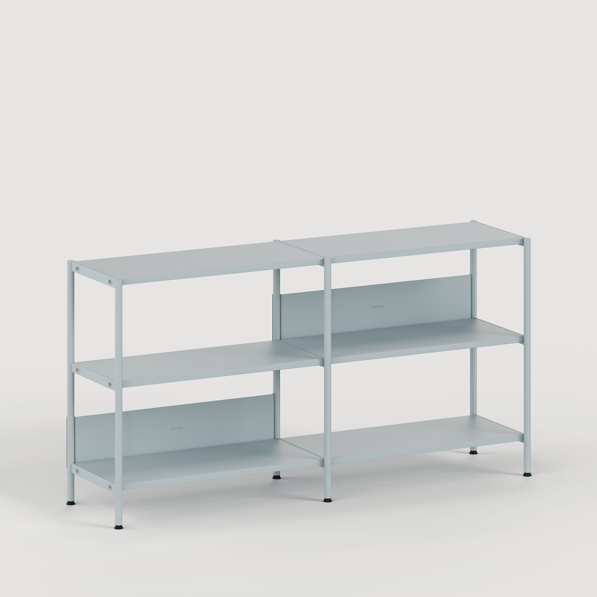 UNIT shelf - H75 to 85 x W164cm - powder-coated steel