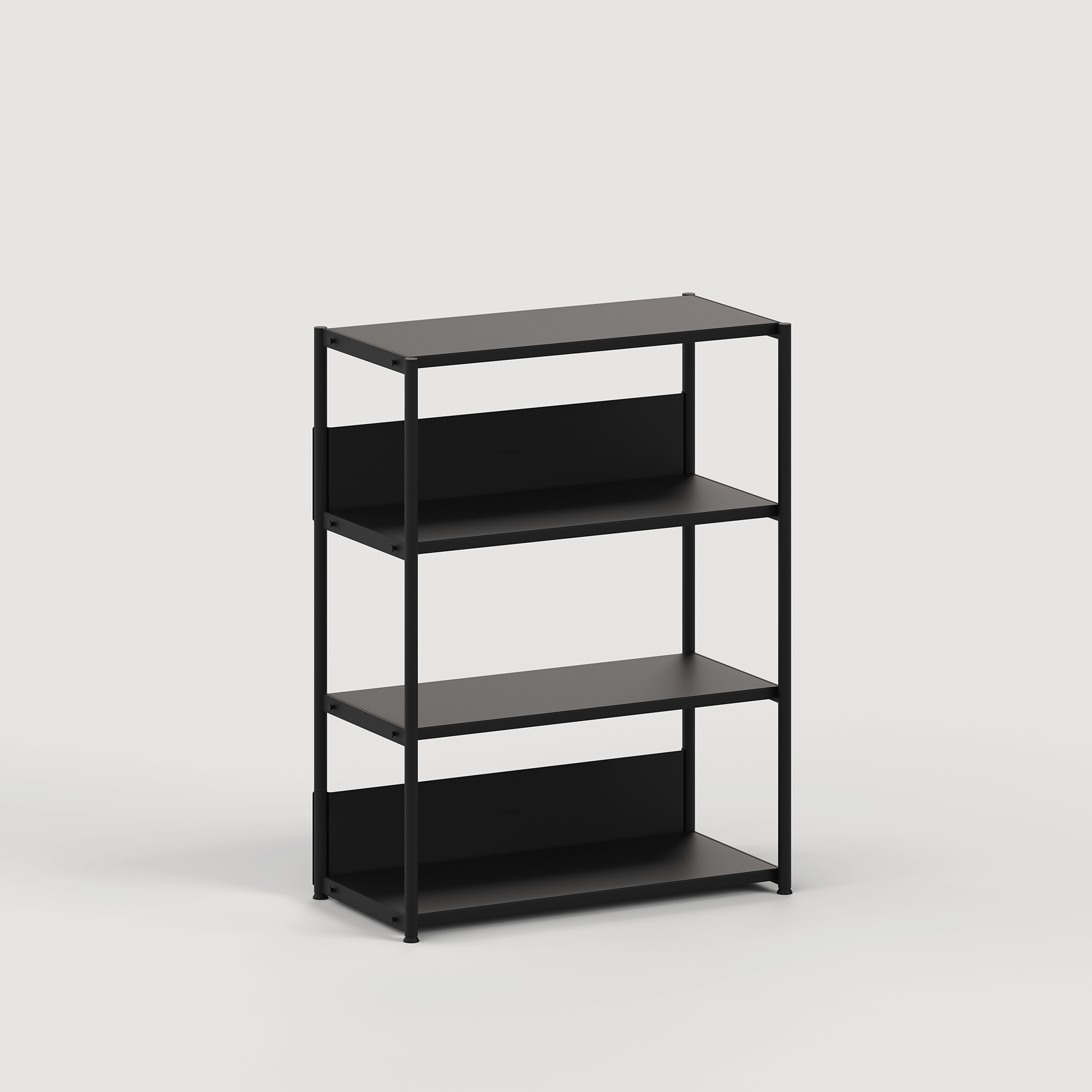 Regal UNIT - H110 x B84cm - pulverbeschichteter Stahl