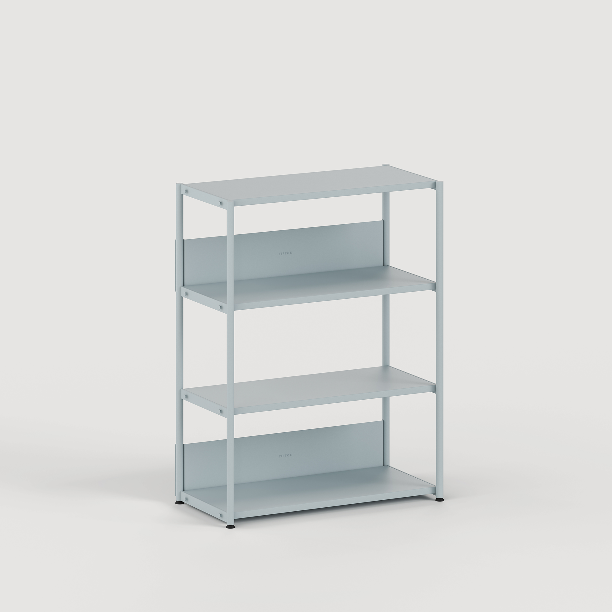 Regal UNIT - H110 x B84cm - pulverbeschichteter Stahl