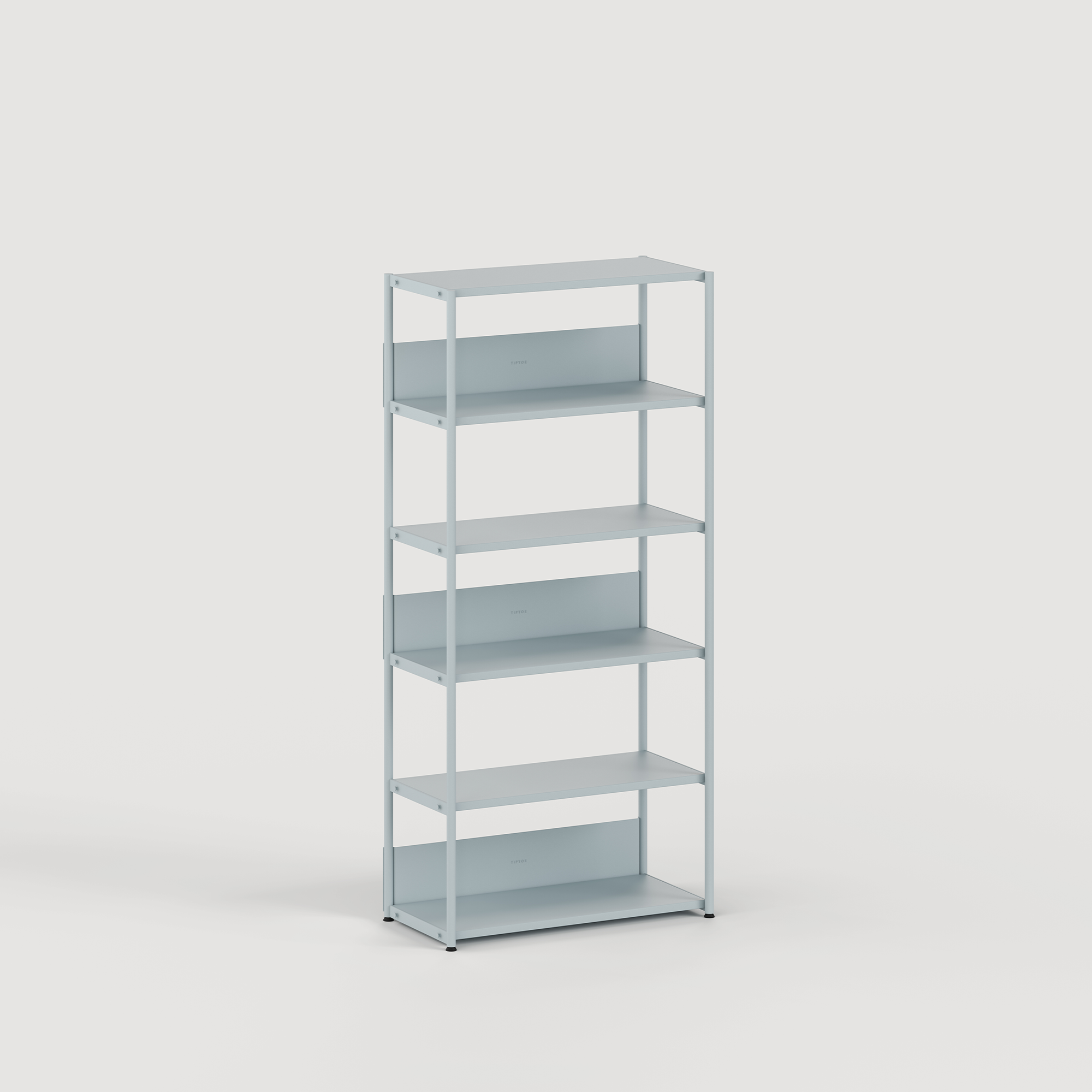 Regal UNIT - H180 bis 215 x B84cm - pulverbeschichteter Stahl