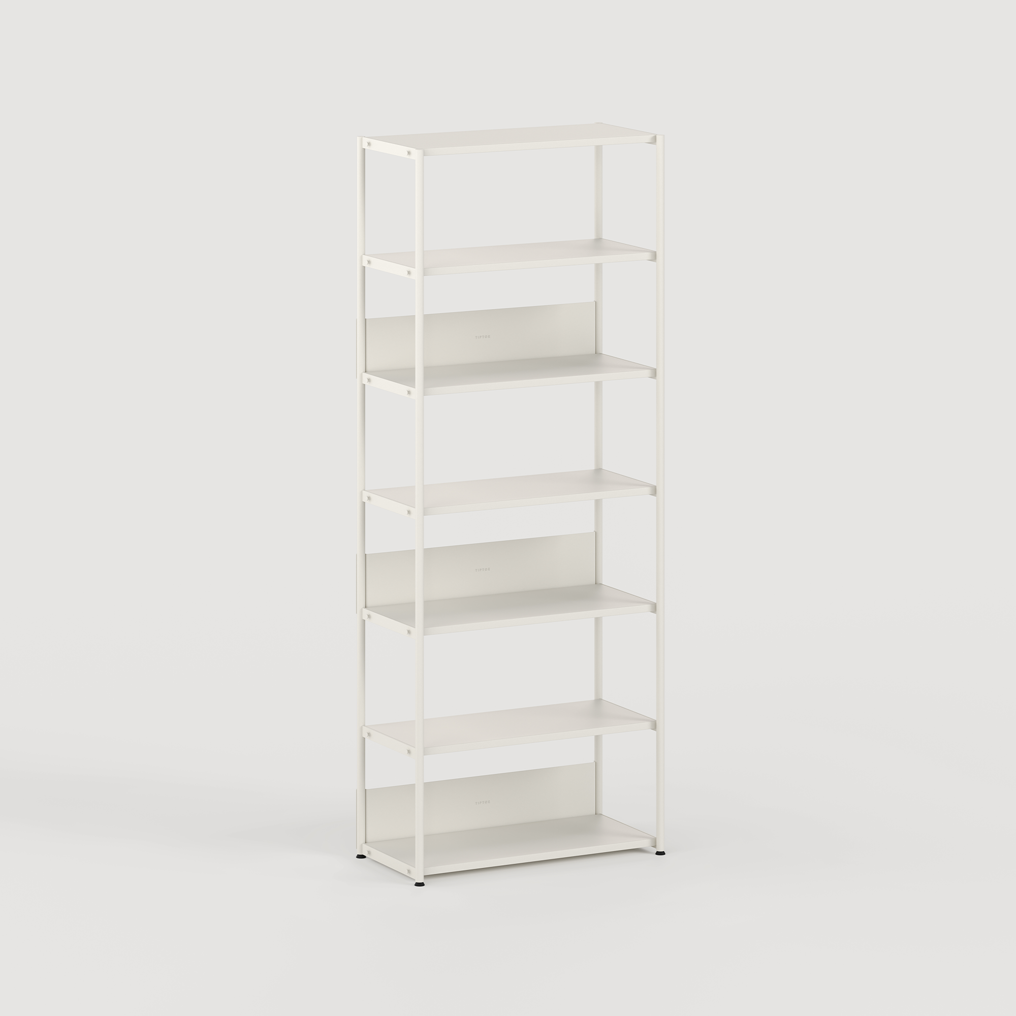 Regal UNIT - H180 bis 215 x B84cm - pulverbeschichteter Stahl