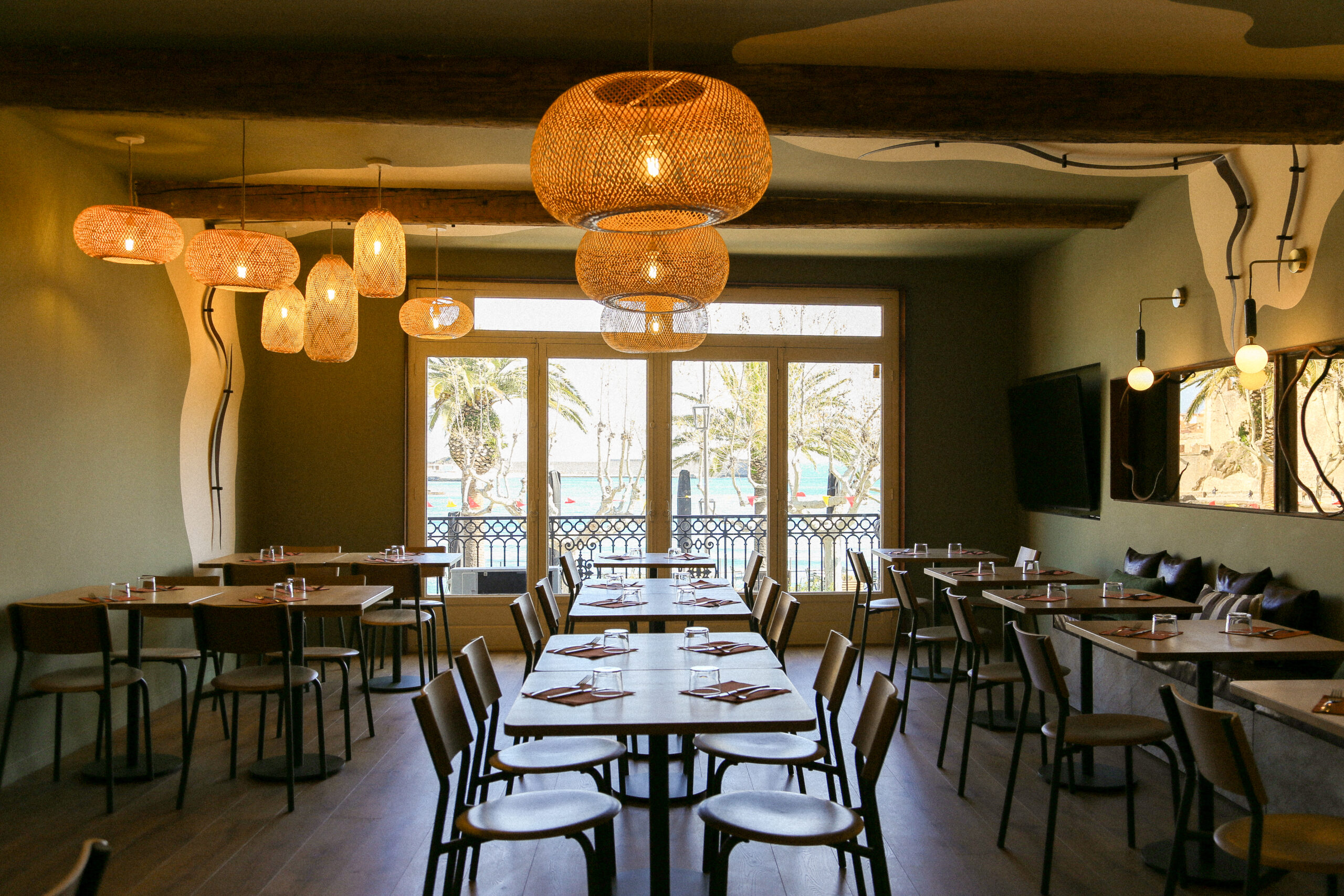 The Saint-Elme, restaurant, Collioure