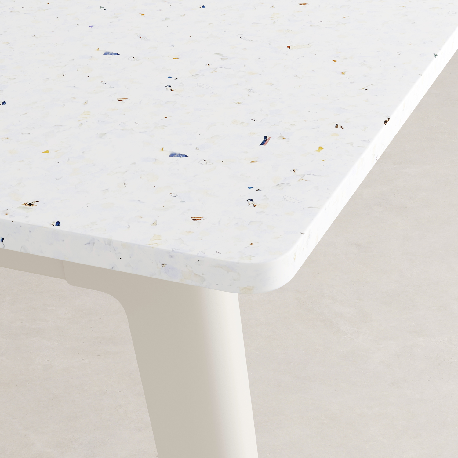 Esstisch NEW MODERN - recycelter Kunststoff Venezia