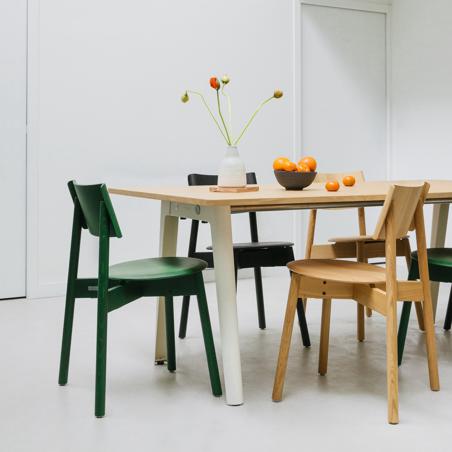 NEW MODERN dining table - eco-certified wood