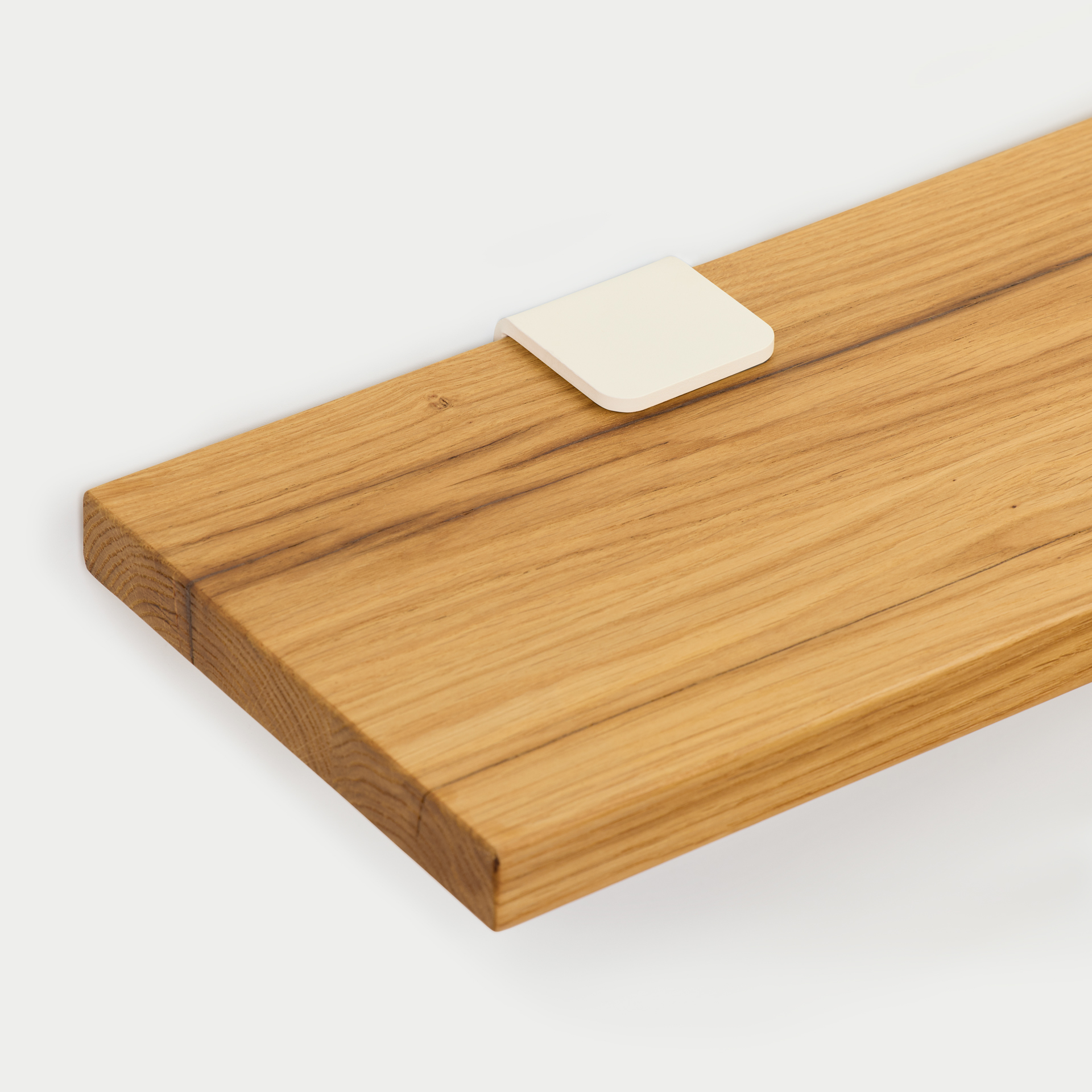 Set of 3 BRACKET wall shelves - reclaimed wood - 60 to 150cm