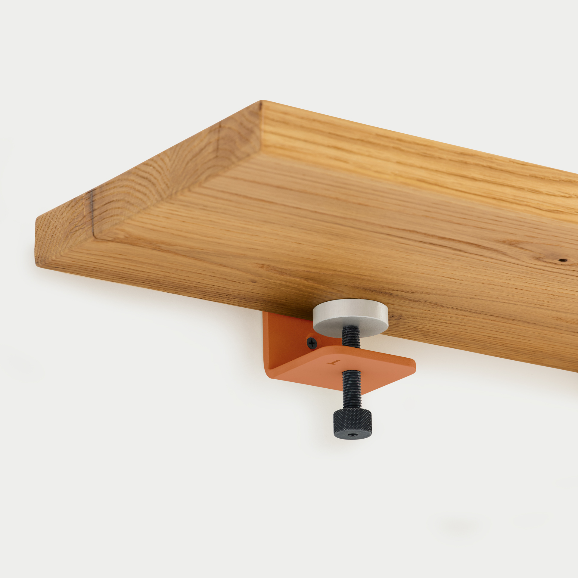 BRACKET bedside table - reclaimed wood