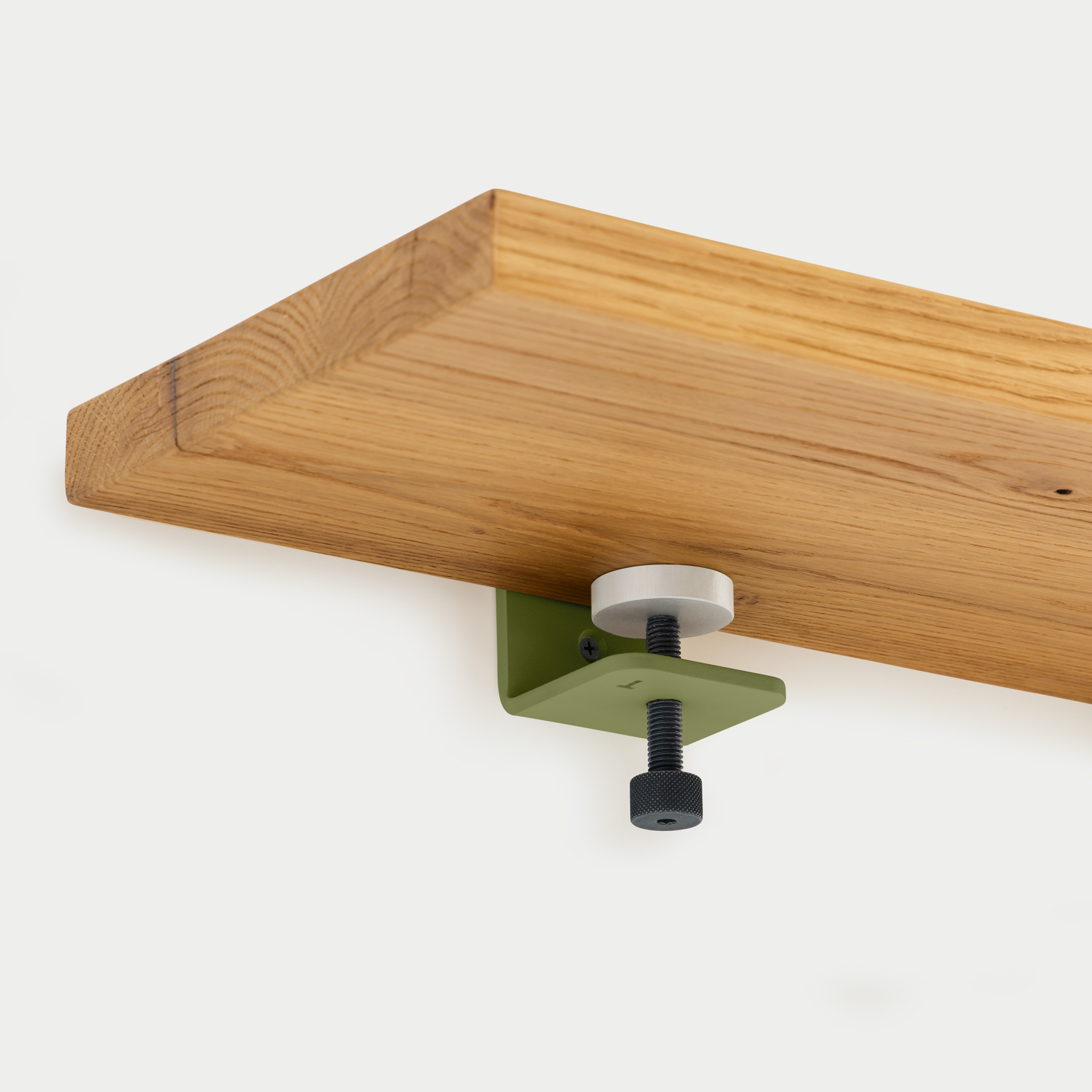 BRACKET bedside table - reclaimed wood