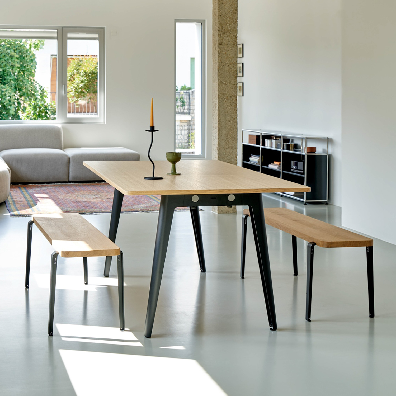 NEW MODERN dining table - eco-certified wood