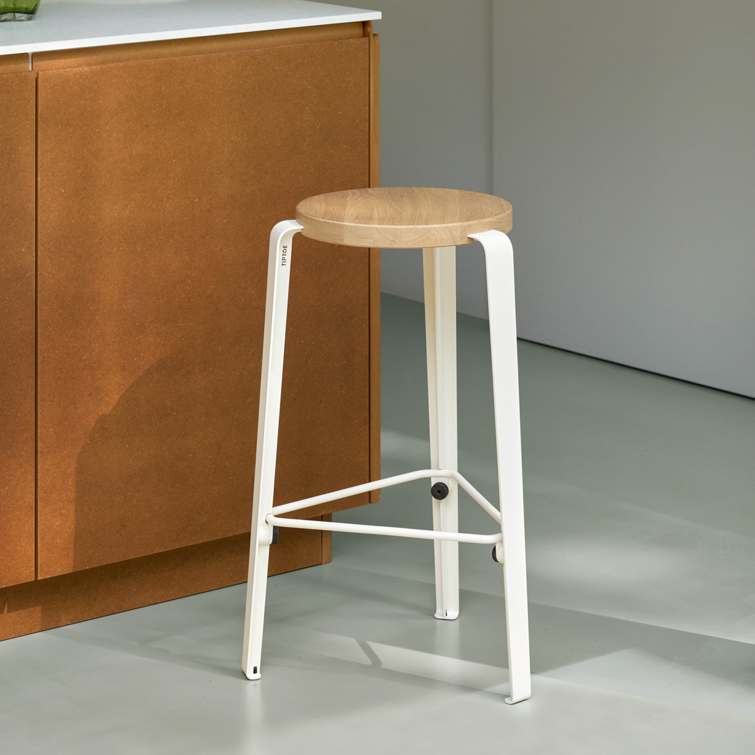 Barhocker LOU - Massive Eiche