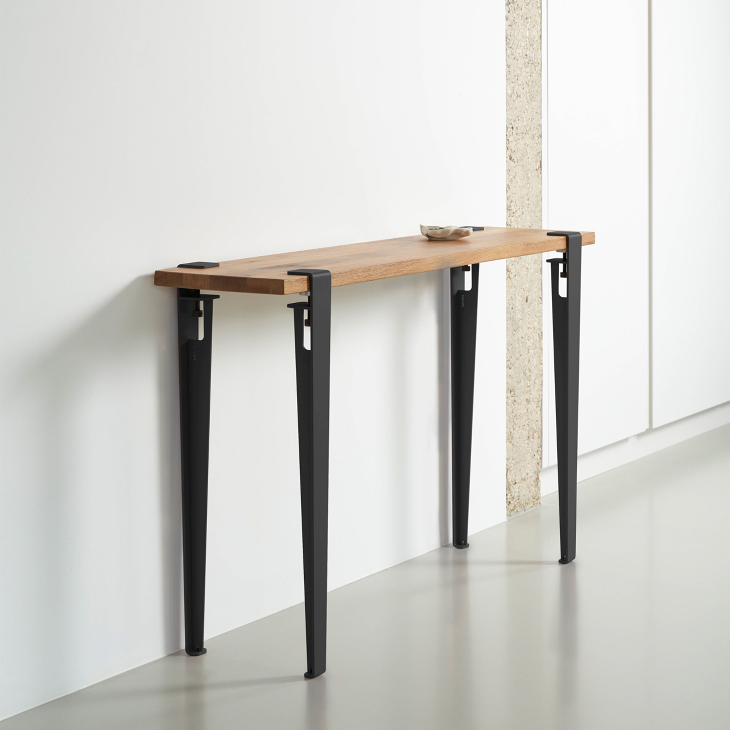 TIPTOE side table 120x30cm - reclaimed wood