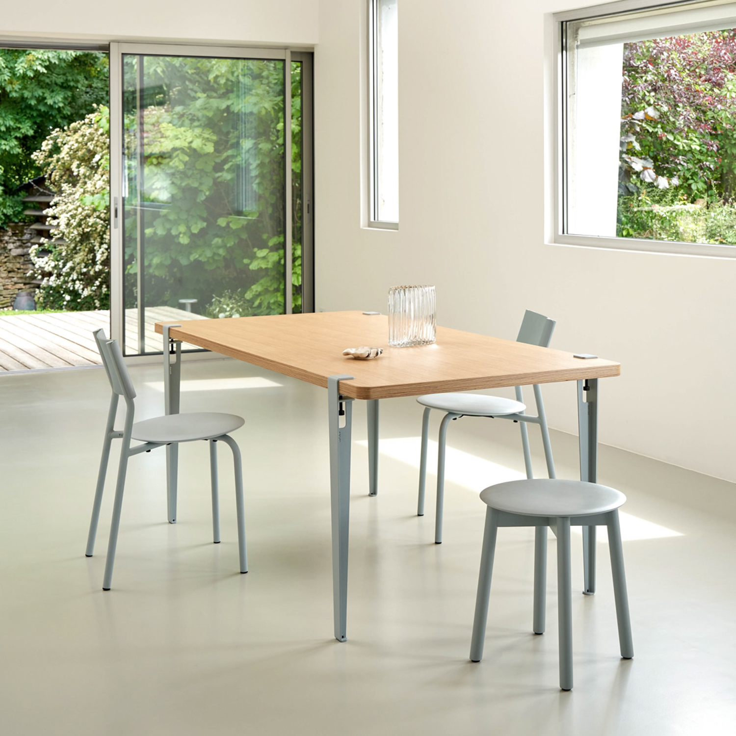 Set aus 4 Tischbeinen - 75cm